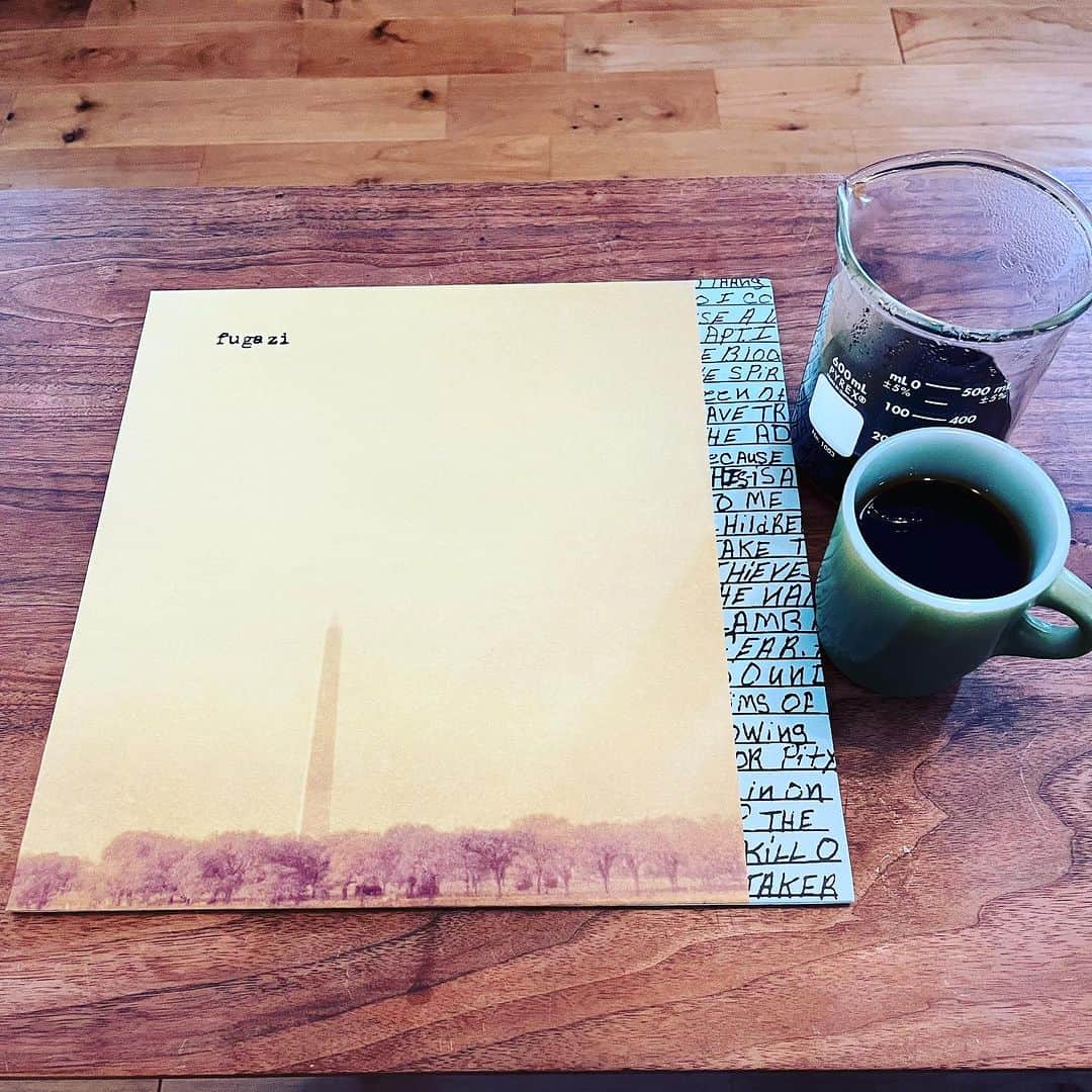 美濃隆章のインスタグラム：「#ちょいとコーヒーとレコード」