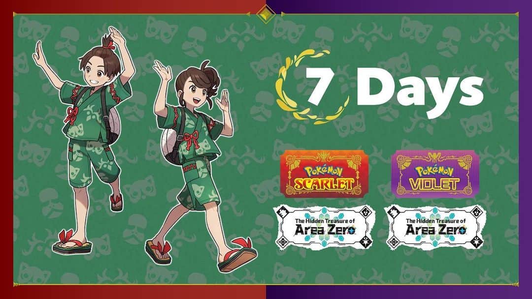 任天堂アメリカさんのインスタグラム写真 - (任天堂アメリカInstagram)「We’re one week away from the 9/13 release of #PokemonScarletViolet The Hidden Treasure of Area Zero Part 1: The Teal Mask on #NintendoSwitch!  Are you ready to journey to Kitakami?」9月7日 1時28分 - nintendoamerica