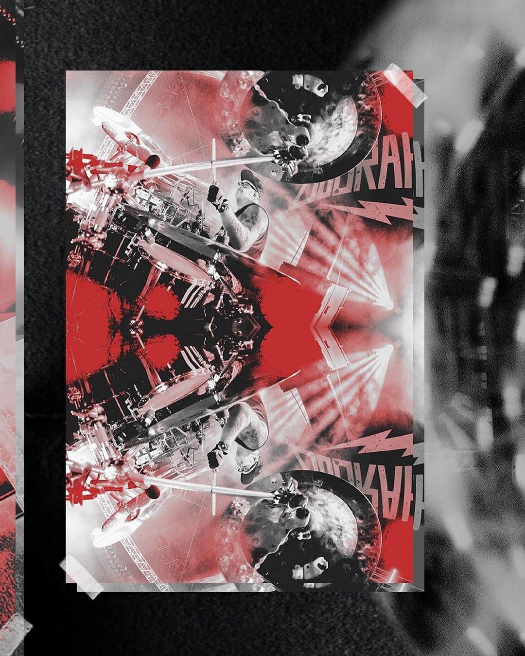 Zebraheadさんのインスタグラム写真 - (ZebraheadInstagram)「Red & Black collage from the just finished Europe tour by our friend 📸@suzimue  Back at home working on new songs.  Miss you guys and can’t wait to be back out on tour.   San Diego, Anaheim and Vegas/Vegas!! You are up next.」9月7日 1時54分 - zebraheadofficial