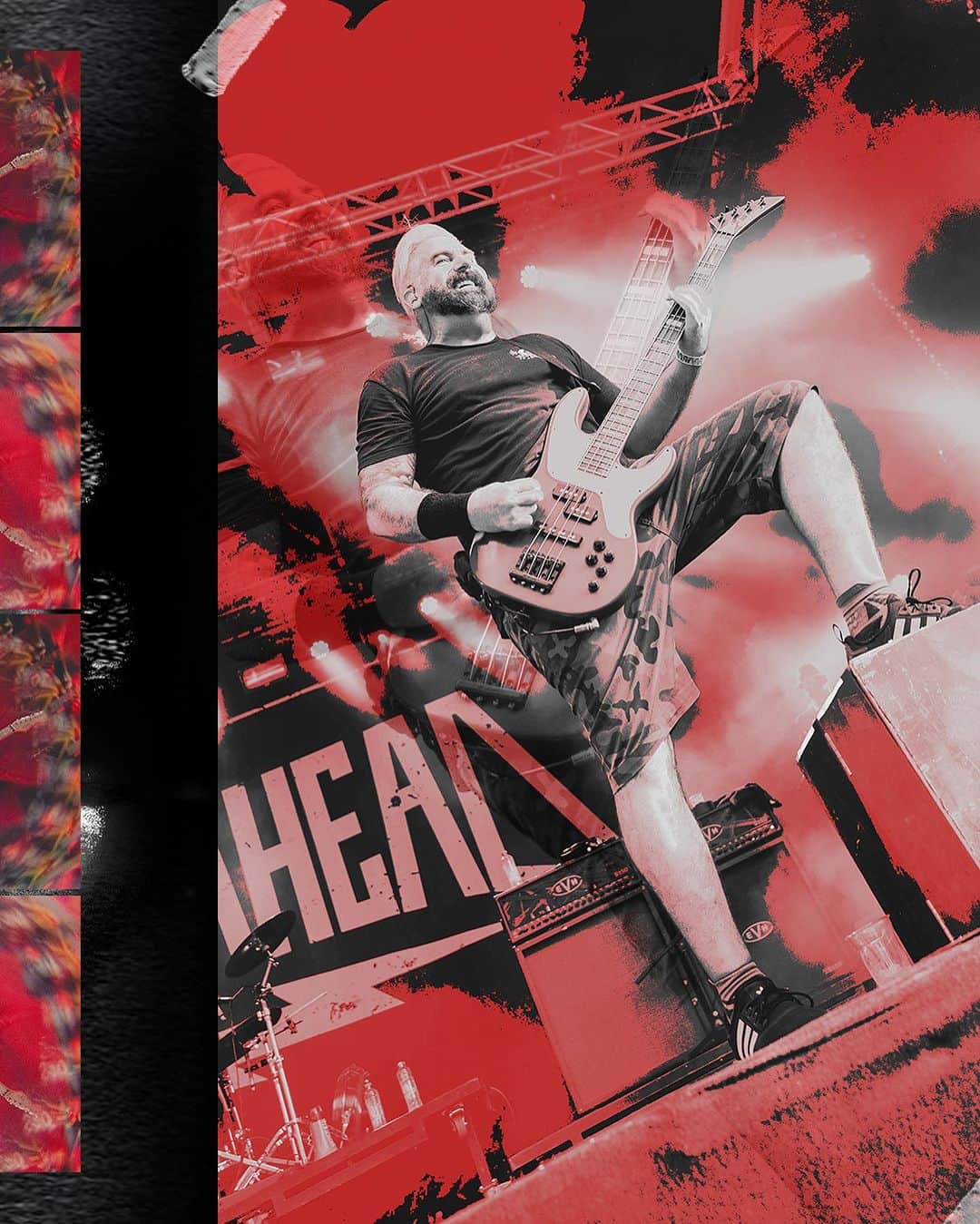 Zebraheadさんのインスタグラム写真 - (ZebraheadInstagram)「Red & Black collage from the just finished Europe tour by our friend 📸@suzimue  Back at home working on new songs.  Miss you guys and can’t wait to be back out on tour.   San Diego, Anaheim and Vegas/Vegas!! You are up next.」9月7日 1時54分 - zebraheadofficial