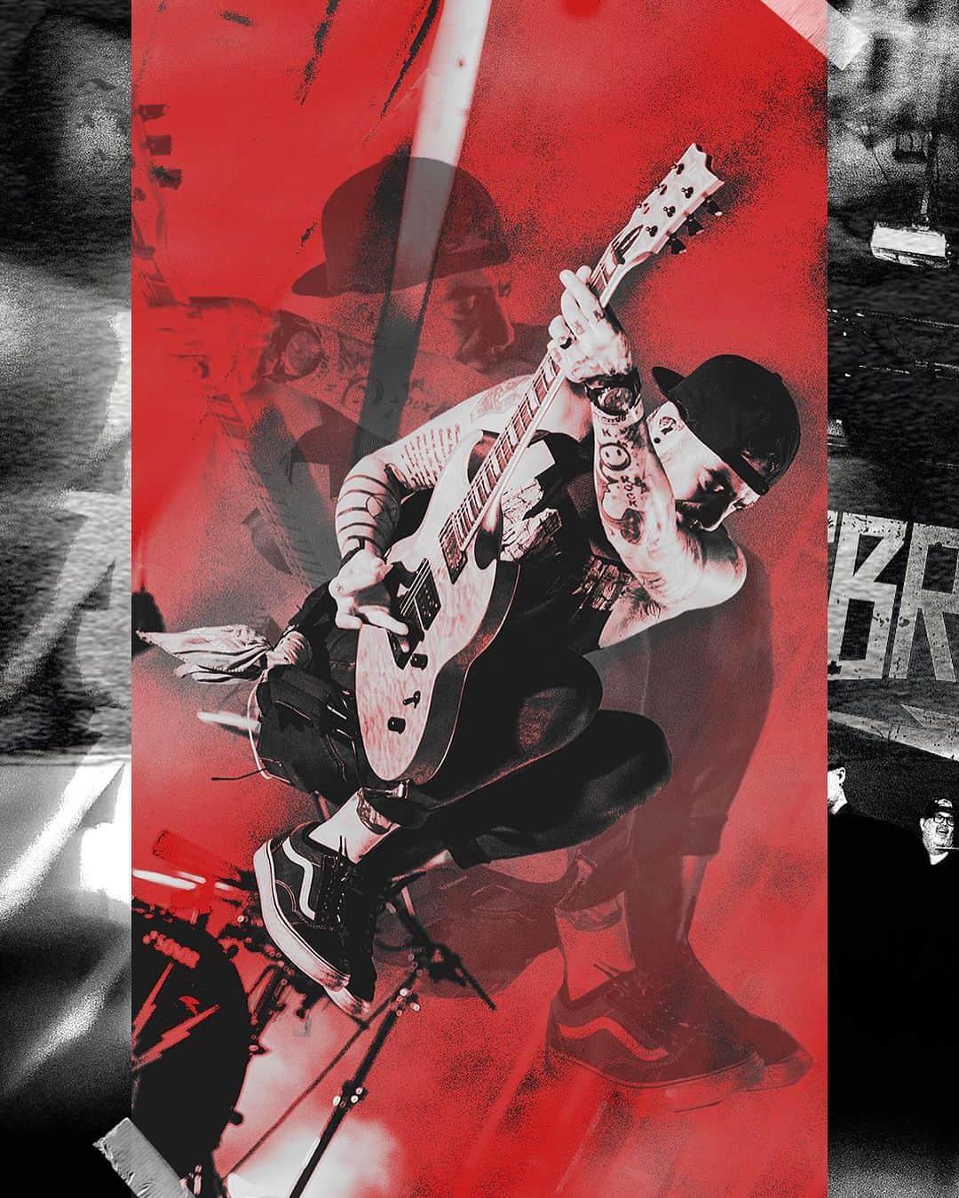 Zebraheadさんのインスタグラム写真 - (ZebraheadInstagram)「Red & Black collage from the just finished Europe tour by our friend 📸@suzimue  Back at home working on new songs.  Miss you guys and can’t wait to be back out on tour.   San Diego, Anaheim and Vegas/Vegas!! You are up next.」9月7日 1時54分 - zebraheadofficial