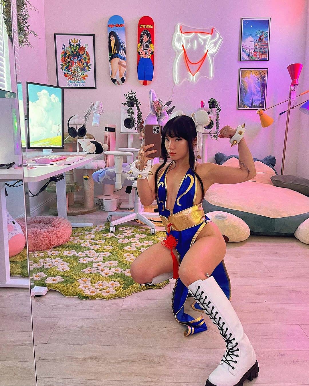 Marycakeさんのインスタグラム写真 - (MarycakeInstagram)「welcome to my cat cave ✧༺♥༻∞ office/game room/dj dungeon coming together (˵ •̀ ᴗ •́ ˵ ) ✧」9月7日 2時26分 - marycake