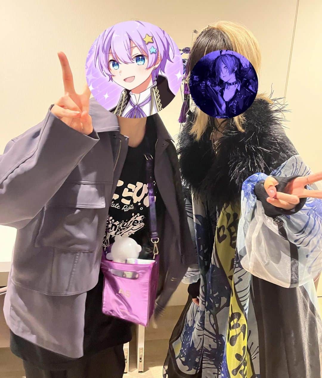 ゆぺくんのインスタグラム：「殿と💜」