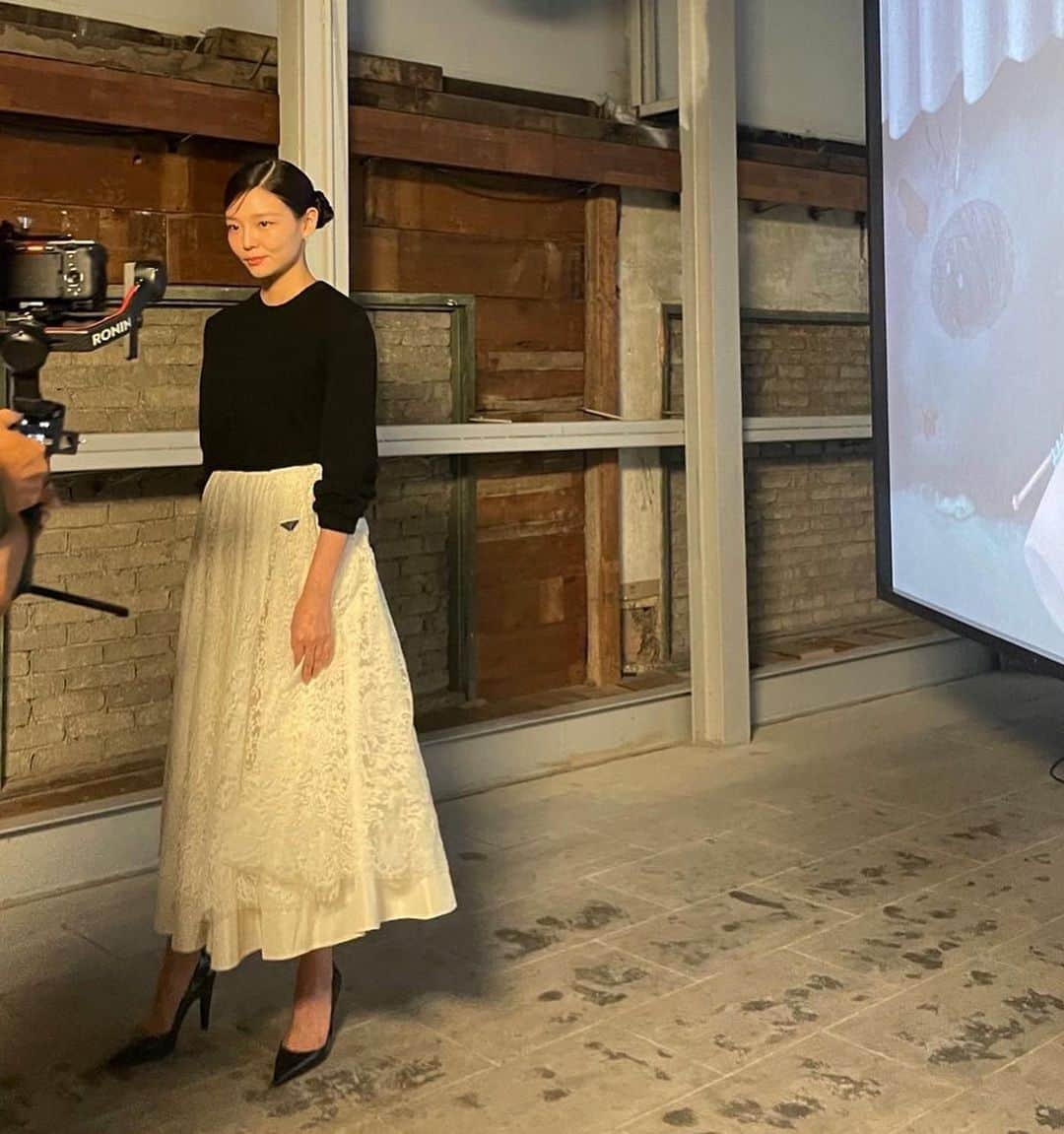 イ・ソムさんのインスタグラム写真 - (イ・ソムInstagram)「@Prada #Pradamode #Prada #AD 🎀」9月6日 17時40分 - esom_