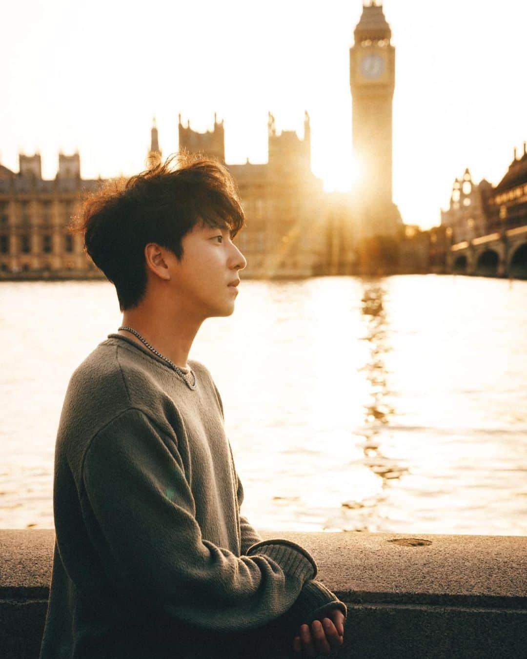 バロ さんのインスタグラム写真 - (バロ Instagram)「London🇬🇧💙 X @jinifoto   #london #londoneye #bigben」9月6日 18時01分 - baroganatanatda