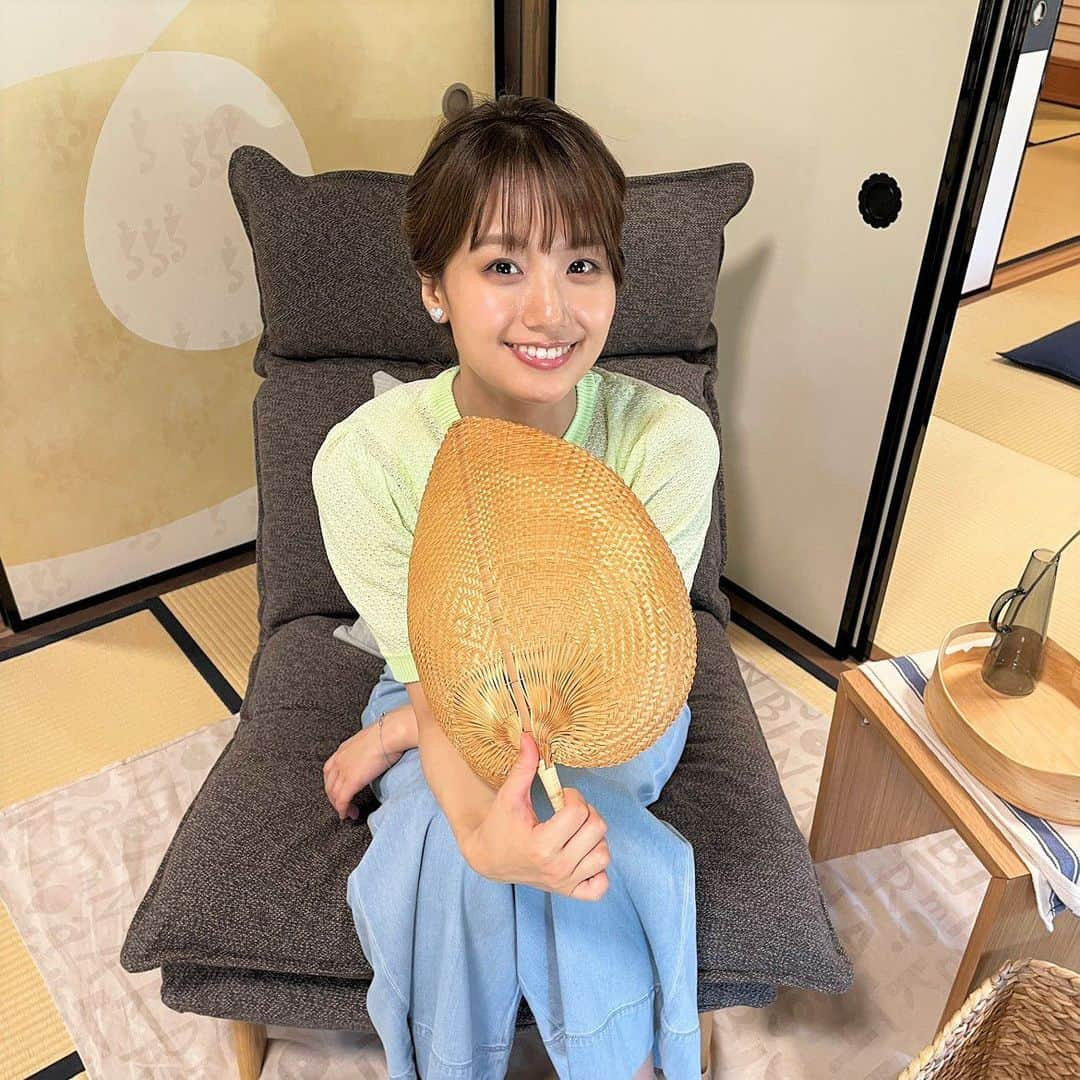 フジテレビ「めざましテレビ」さんのインスタグラム写真 - (フジテレビ「めざましテレビ」Instagram)「あす7日（木）の #めざましテレビ は… #井上清華 キャスターの企画「#やってセイカ！」🌟  全国初‼️ #無印良品 が手がけた古民家リノベ宿が先月千葉県にオープン✨「MUJI BASE KAMOGAWA」を井上キャスターが全力取材‼️  県内にはほかにも酪農体験🐄野菜収穫🥒かまど体験🍚など昔ながらの里山体験ができるところが‼️ 宿泊していた13人のファミリーとも交流してきましたよ❣️  お楽しみに〜☺️️」9月6日 18時11分 - mezamashi.tv