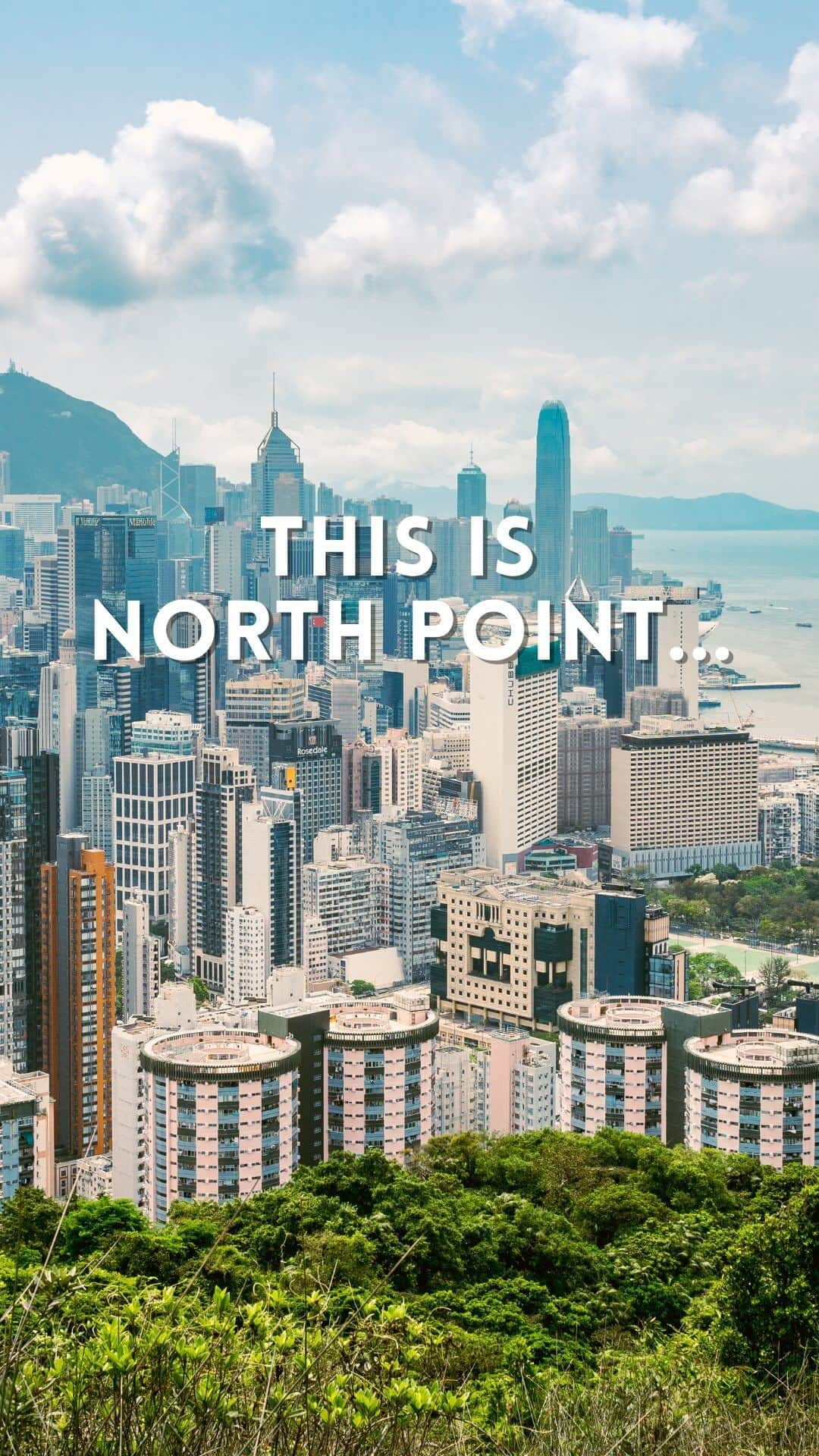 Discover Hong Kongのインスタグラム：「North Point is a place where you can hop on a tram as it winds through a bustling street market.🚊🌽🥦 Slow down and soak up the little moments that make this Hong Kong neighbourhood so special~✨ For those adventure-seekers, hike up to the Burner Summit for a one-of-a-kind escape and spectacular views of the cityscape!⛰️ 🏃  坐電車走進入人來人往的街市，一覽充滿本土風情的攤檔，享受地道風味。🚊🌽🥦 又唔覺意行入少少，行上少少，人山人海變成寧靜山海，成功登上紅香爐峰從高處俯瞰香港靚景✨，最啱鍾意探險更鍾意打卡嘅你！⛰️ 🏃  #NorthPoint #HelloHongKong #DiscoverHongKong  ⛰️👣⛰️👣⛰️️👣⛰️️👣⛰️️👣⛰️️👣⛰️️👣⛰️️👣⛰️️👣 Hong Kong welcomes you✈️! Now travellers can get ‘Hong Kong Goodies’ 🛍️vouchers including one FREE welcome drink🍸 in the hottest bars! Check out the details here: bit.ly/HelloHKgoodiesEN. Hope to see you all soon! 香港歡迎你✈️！而家遊客仲可以享用「香港有禮🛍️」消費優惠券，去得獎酒吧免費飲返杯🍸🍹！詳情請留意 bit.ly/HelloHKgoodiesTC」
