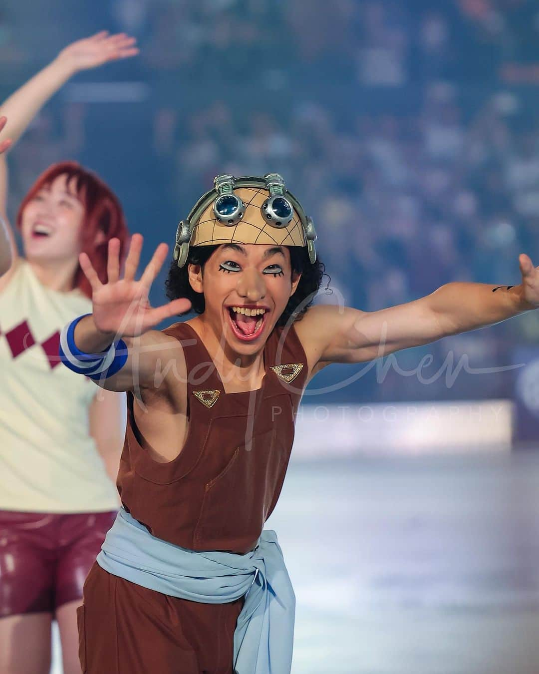 アンディ・チェンさんのインスタグラム写真 - (アンディ・チェンInstagram)「ONE PIECE ON ICE  ウソップ  ワンピース・オン・アイス 〜エピソード・オブ・アラバスタ〜［愛知］  #ワンピース #ONEPIECE #海賊王 #航海王  #ウソップ #織田信成 #NobunariOda #おだのぶなり  #ONEPIECEONICE #ワンピースオンアイス  #名古屋公演 #ドルフィンズアリーナ  #フィギュアスケート #figureskate #花式滑冰 #花样滑冰」9月6日 18時57分 - myhiro99