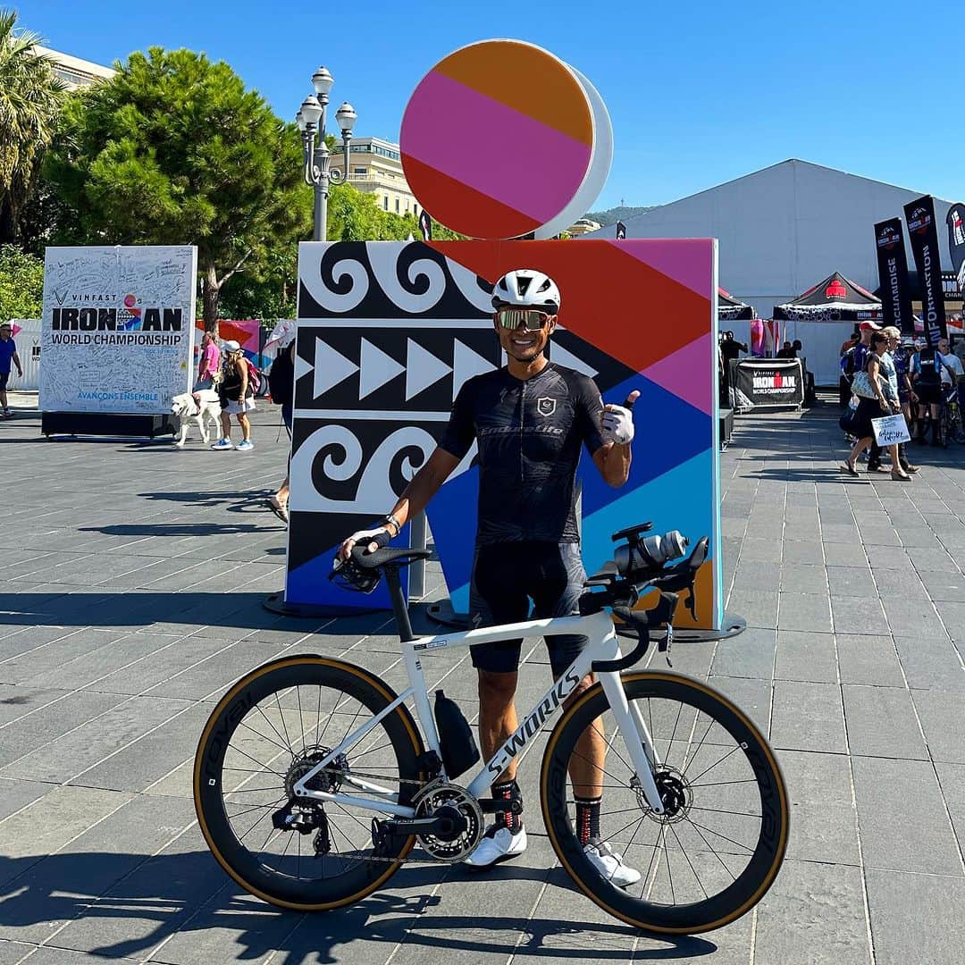 竹谷賢二のインスタグラム：「#ironmanworldchampionship  街のど真ん中でもの凄く良い雰囲気 #最高」