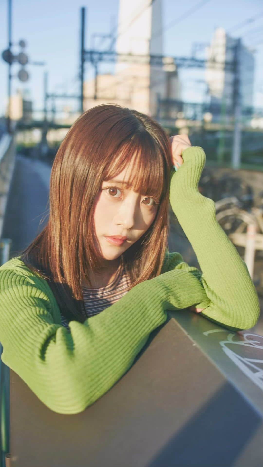 伏木結晶乃のインスタグラム：「💚 #reels #photo#fyp」