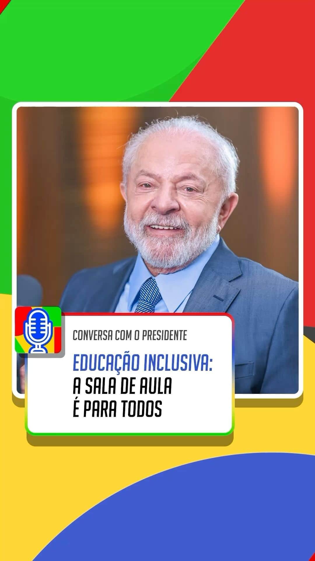 ジルマ・ルセフのインスタグラム：「A meta 4, do Plano Nacional de Educação, prevê educação inclusiva para aumentar a aprendizagem e o desenvolvimento de pessoas com deficiência. Para isso, precisamos promover a integração desses alunos em salas de aula de escolas públicas e privadas.  🎥 Audiovisual/ PR」