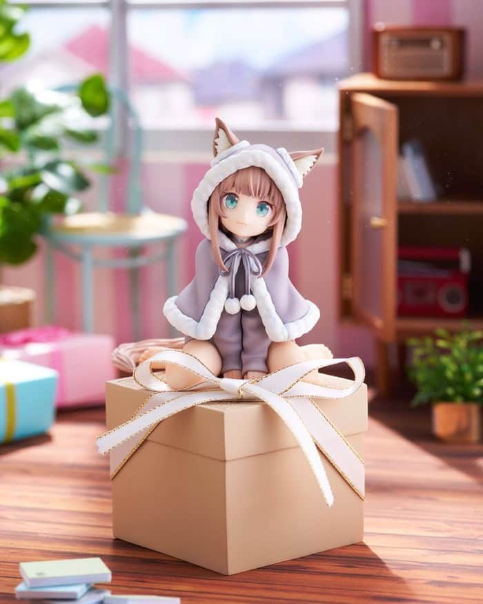 Tokyo Otaku Modeさんのインスタグラム写真 - (Tokyo Otaku ModeInstagram)「Kinako looks absolutely adorable in her fluffy outfit, presented as a gift!  🛒 Check the link in our bio for this and more!   Product Name: My Cat is a Kawaii Girl Kinako: Okigae Collection Present Kinako Non-Scale Figure Series: My Cat is a Kawaii Girl Illustrator: 40 Hara (Shimahara) Brand: Palette Manufacturer: GOLDENHEAD PLUS Sculptor: Mochidoki (Pawretta) Specifications: Painted, non-articulated, non-scale PVC & ABS figure with stand Height (approx.): 150 mm | 5.9" (including stand)  #mycatisakawaiigirl #kinako #tokyootakumode #animefigure #figurecollection #anime #manga #toycollector #animemerch」9月6日 20時00分 - tokyootakumode