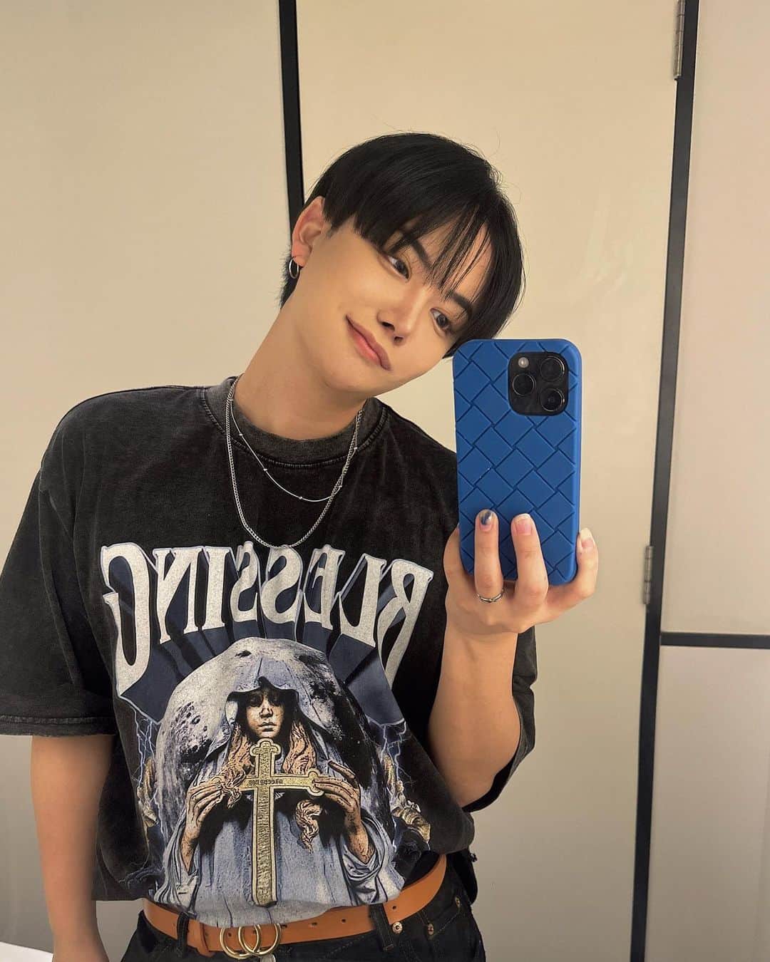 やっぴのインスタグラム：「髪の毛切ってすっきりして夏男に進化した！だいちゃん天才すぎるんやけど😓✨」