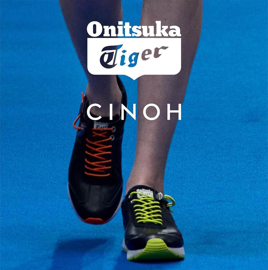 チーノのインスタグラム：「SS24 RUNWAY SHOWで発表された Onitsuka Tiger × CINOH のコラボスニーカーTIGER TRACER EX  下記の期間、表参道ヒルズ店 @cinoh_omotesando にて予約を承ります。 予約受付期間：9月7日(木)〜18日(月)  期間中、店頭にてサンプルをご用意しております。 実際にお手にとってご覧いただける機会となっております。 ぜひこの機会にご覧くださいませ。 ※9月7日(木)16:00〜20:00はプレスプレビューのため一時閉店いたします。  CINOH表参道ヒルズ店 電話番号 03-6447-1030  営業時間　11:00〜20:00  ストアインスタグラム： @cinoh_omotesando    尚、CINOH ONLINE STOREでは先行予約を受付中です。 プロフィールに表示のURLより予約ページをご覧いただけます。 予約受付期間：9月1日(金)20:00〜18日(月)23:59  #CINOH #OnitsukaTiger_CINOH #cinoh_official  #CINOH_OMOTESADOHILLS #CINOH_WOMENS #CINOH_MENS」