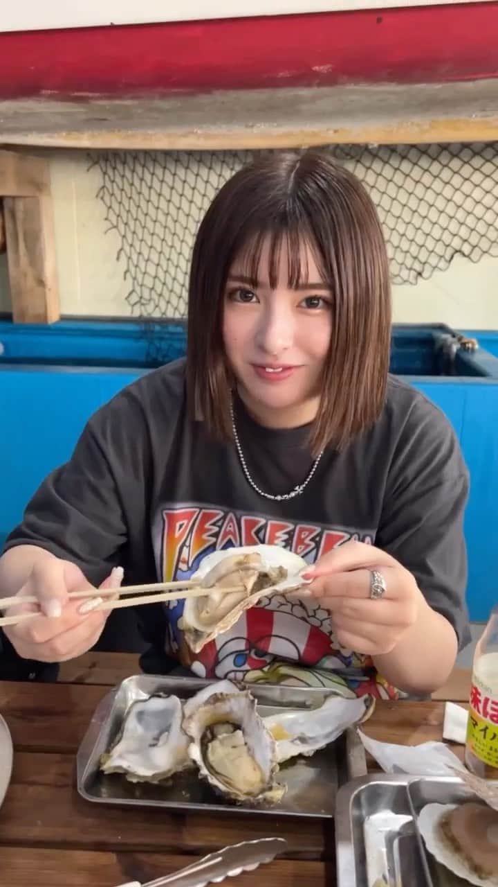 のインスタグラム：「牡蠣たべた」
