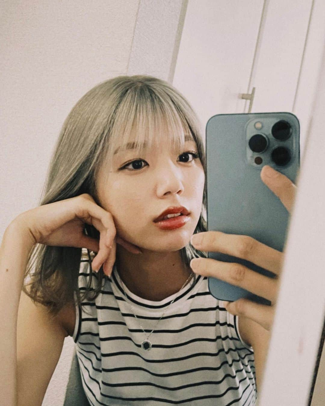 里菜さんのインスタグラム写真 - (里菜Instagram)「😛🖤」9月6日 20時35分 - rina_crownpop