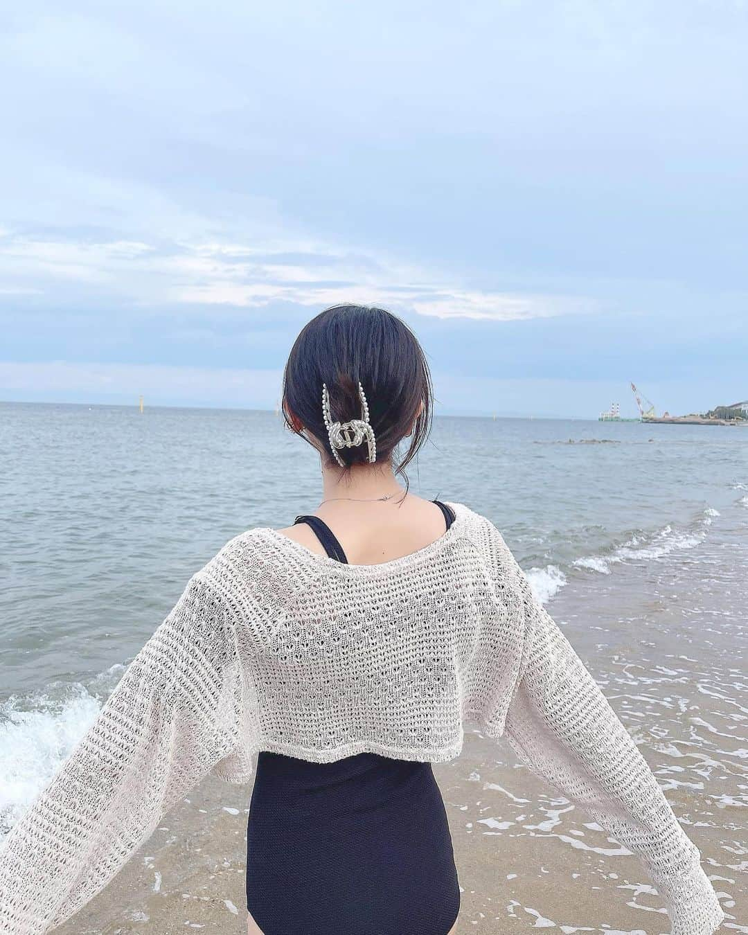 小瀬黎奈さんのインスタグラム写真 - (小瀬黎奈Instagram)「🌊❤︎」9月6日 20時46分 - 922_reina