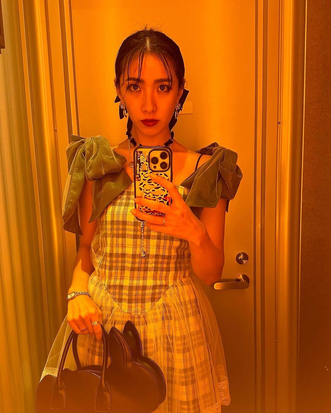 中田クルミのインスタグラム：「summer style」