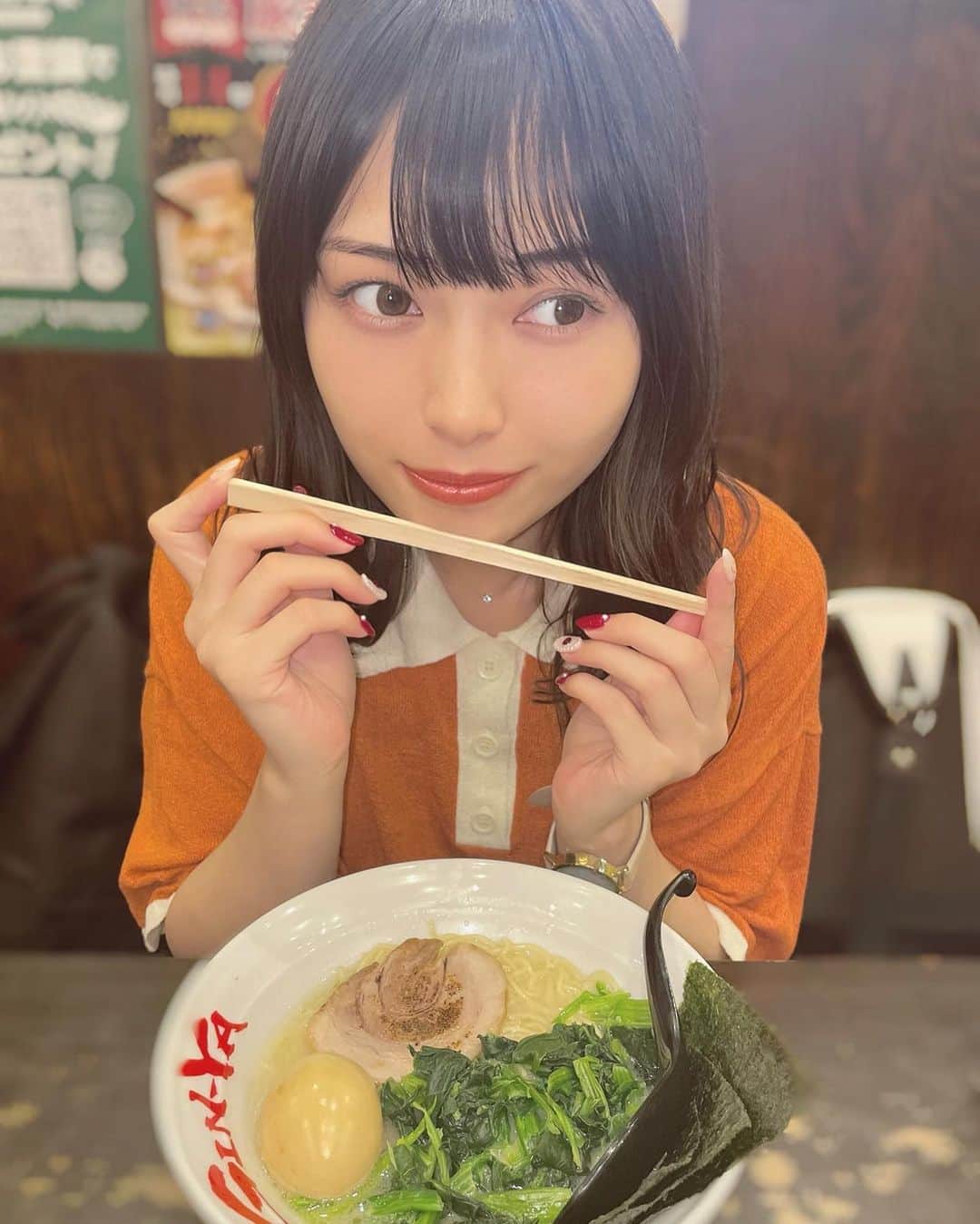 滝口ひかりさんのインスタグラム写真 - (滝口ひかりInstagram)「あんまり言ってないけど ラーメン結構好きです🍜 でもたまにしか食べない😢 罪悪感ある。。。 何かのご褒美で食べるのが好きです🫶  #滝口ひかり #ゑんら #wyenra #アイドル #idol #ラーメン」9月6日 21時04分 - takiguchi_hikari