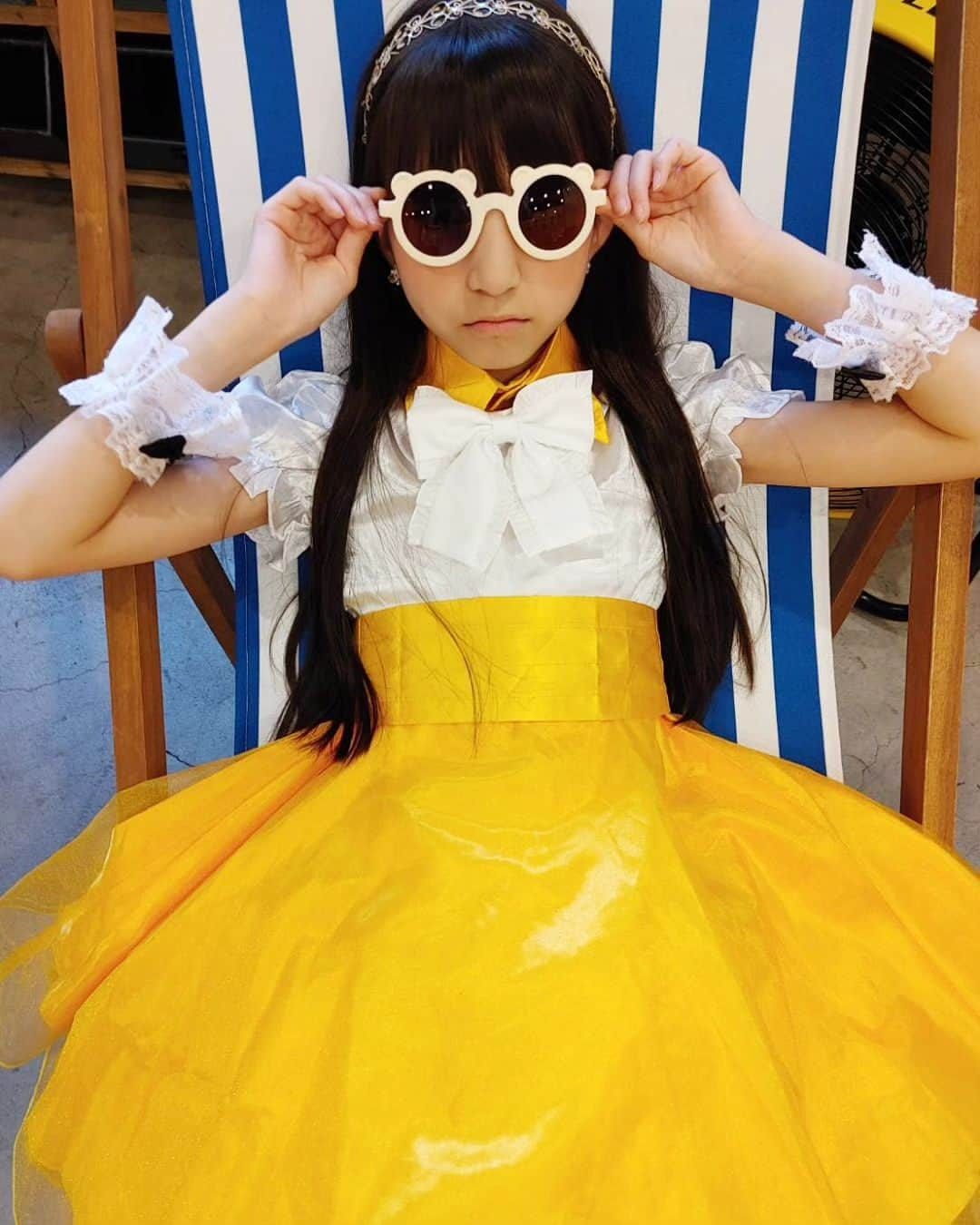 中井結々さんのインスタグラム写真 - (中井結々Instagram)「さいごの１枚  おまけ💙（笑）  #夢アドシトロン🍋 #夢アドシトロン  #夢アドシトロン🍋末っ子 #最年少 #夢アドcitron #YUMEADO#yumeadocitron  #夢アド#夢みるアドレセンス姉妹ユニット  #シトロンのかおり#シトロン色#イエロー #小学6年生 #11歳 #中井ゆゆ #ゆゆたん」9月6日 21時17分 - yuyu_ymcitron