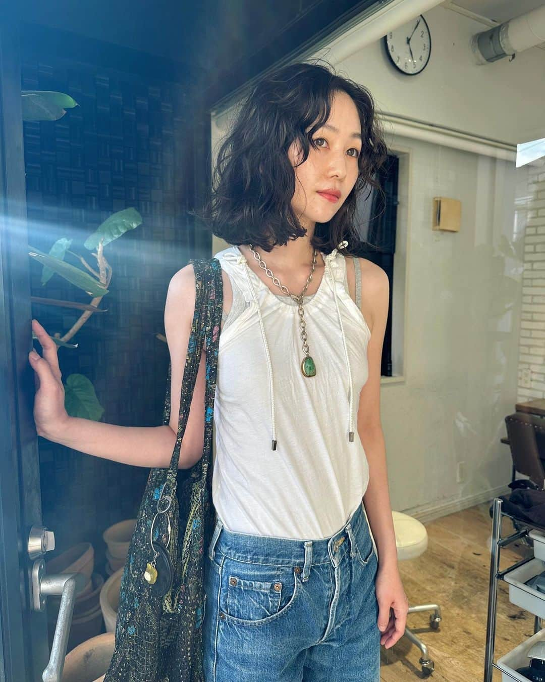 齋藤愛さんのインスタグラム写真 - (齋藤愛Instagram)「ちっくんが　@chikunimegumi 🤍 さらに もふもふになった日のこと。 ちょこっと前髪作りました。」9月6日 21時11分 - ai___saitoo