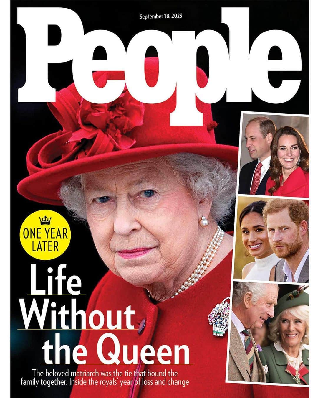 People Magazineさんのインスタグラム写真 - (People MagazineInstagram)「As the first anniversary of Queen Elizabeth's death approaches on Sept. 8, the royal family is still adjusting to life without their matriarch.  King Charles and Queen Camilla kept his mother's tradition of spending the late summer at Balmoral Castle in Scotland, where Queen Elizabeth spent her final weeks and died last year. While a former palace staffer describes the royal residence as having a chance to "leave your crown on the gatepost and put your raincoat on," there's no doubt that the King, Queen and other members of the royal family visiting the estate — including Prince William and Kate Middleton — have bittersweet feeling about this return to the Scottish Highlands.  The former palace staffer tells PEOPLE in this week's cover story, "When [the royals] walk into a room, I'm sure they expect [the Queen] to be there. Balmoral was her favorite place in the world, and now will be the time that they reflect on her loss."  Head to the link in our bio to read this week's PEOPLE cover story, and pick up your issue on newsstands this week.」9月6日 21時15分 - people