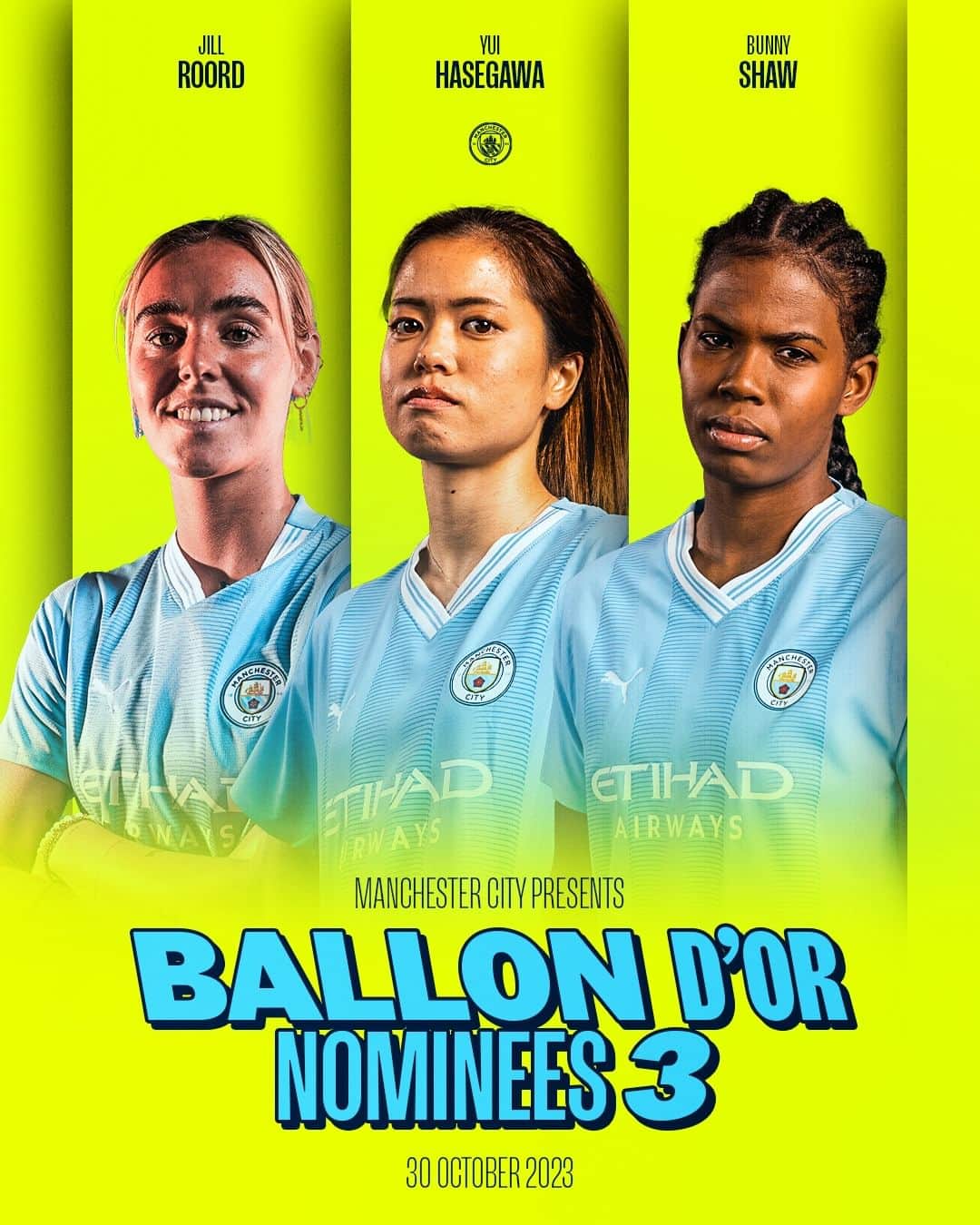 マンチェスター・シティFCさんのインスタグラム写真 - (マンチェスター・シティFCInstagram)「3 City stars have been nominated for this year's Women's Ballon d'Or! 🤩」9月7日 2時49分 - mancity