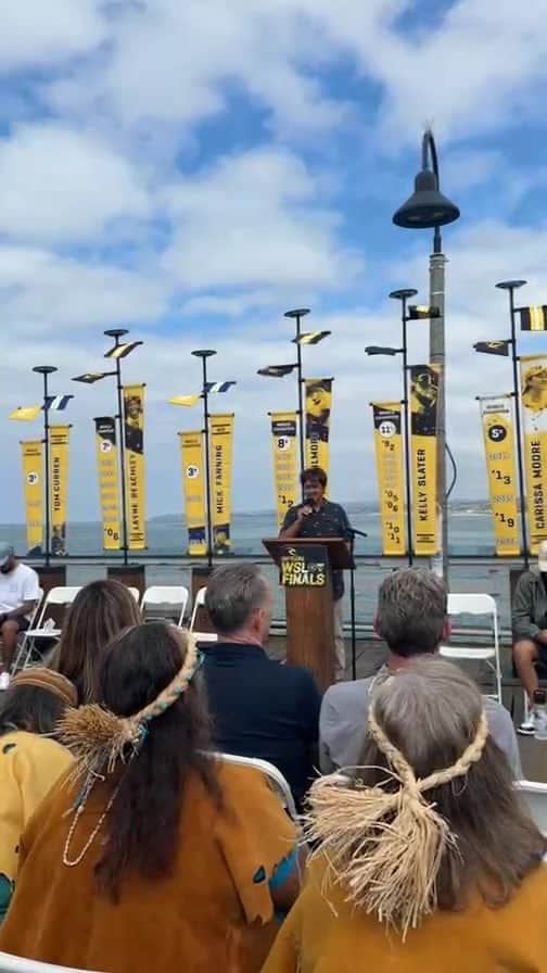 世界プロサーフィン連盟（WSL）のインスタグラム：「2023 #RipCurlWSLFinals Press Conference 🎤」