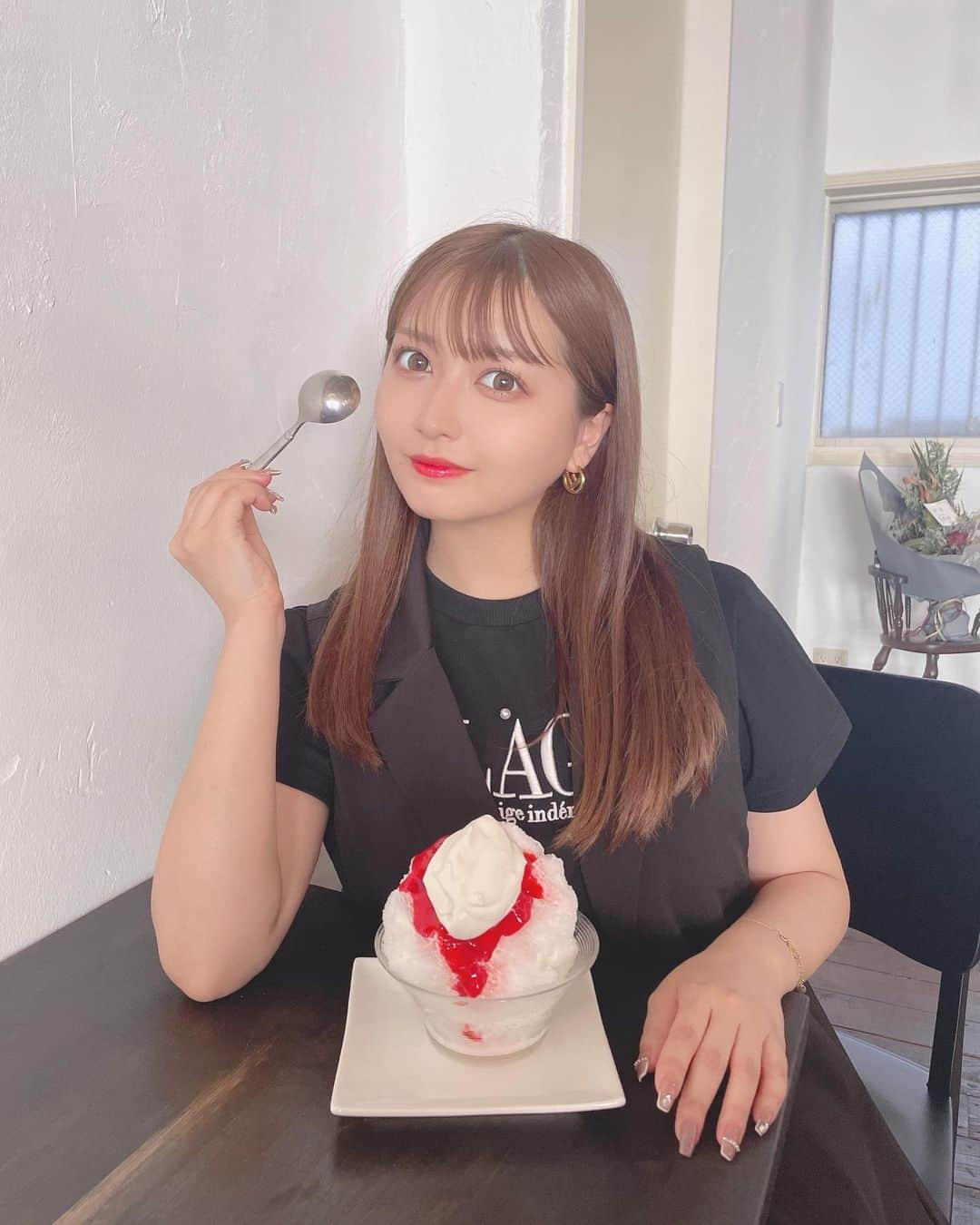 太田里織菜さんのインスタグラム写真 - (太田里織菜Instagram)「. . 🍧 . #かき氷 #岐阜かき氷 #岐阜 #岐阜カフェ #岐阜かき氷屋さん」9月6日 21時21分 - riopyon1231