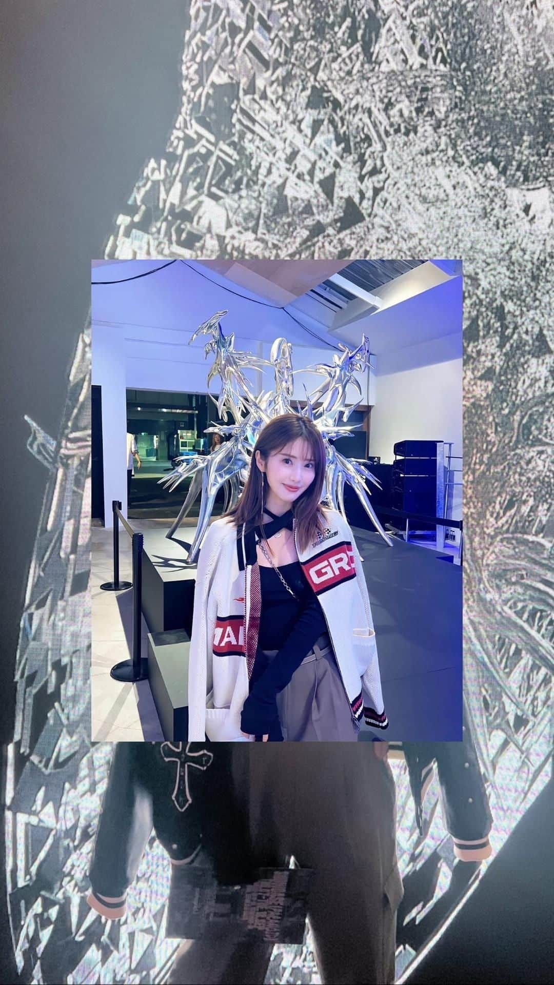 一木美里のインスタグラム：「@mahagrid DESIGN STUDIO☄️🌘🌑🕸️🔥  #mahagrid#mahagriddesignstudio#party#seoul#マハグリッド」