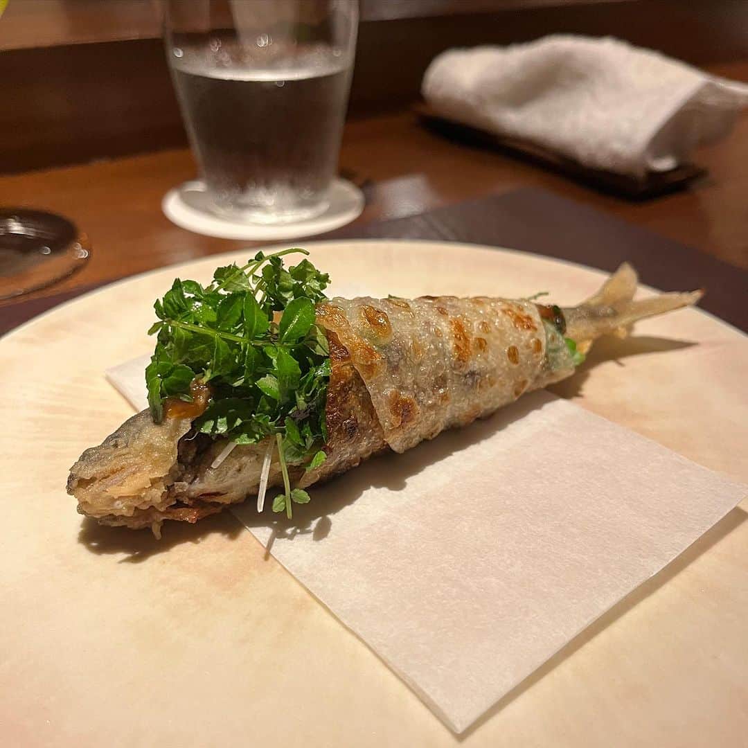 藤原ヒロシのインスタグラム：「アフロ鮎」