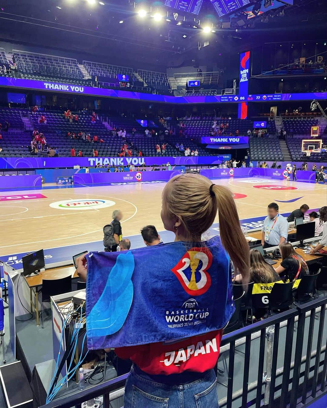 Nanaseさんのインスタグラム写真 - (NanaseInstagram)「❤️㊗️🇯🇵🏀❤️‍🔥🔥💥🫶🇫🇷🌏🚀💫 ⁡ ⁡ ⁡ ⁡ ⁡ ⁡ ⁡ ⁡ #FIBA #FIBAWC #FIBAWC2023 #AkatsukiJapan #バスケワールドカップ2023 #沖縄アリーナ #RoadToParis2024」9月6日 21時46分 - __n930