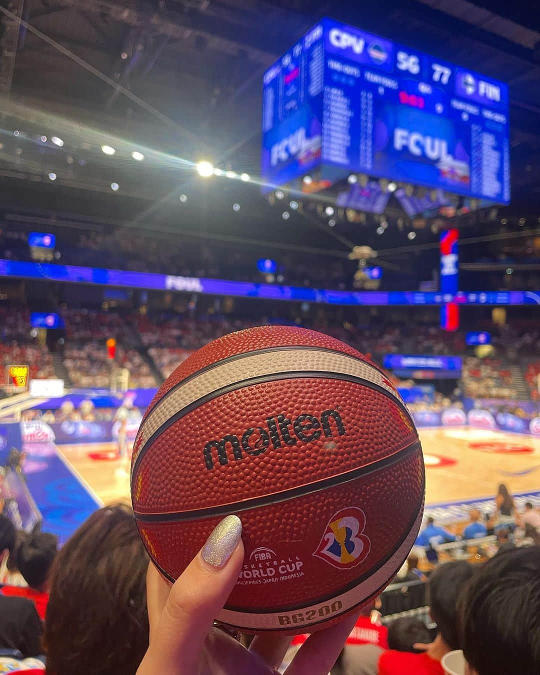 Nanaseさんのインスタグラム写真 - (NanaseInstagram)「❤️㊗️🇯🇵🏀❤️‍🔥🔥💥🫶🇫🇷🌏🚀💫 ⁡ ⁡ ⁡ ⁡ ⁡ ⁡ ⁡ ⁡ #FIBA #FIBAWC #FIBAWC2023 #AkatsukiJapan #バスケワールドカップ2023 #沖縄アリーナ #RoadToParis2024」9月6日 21時46分 - __n930