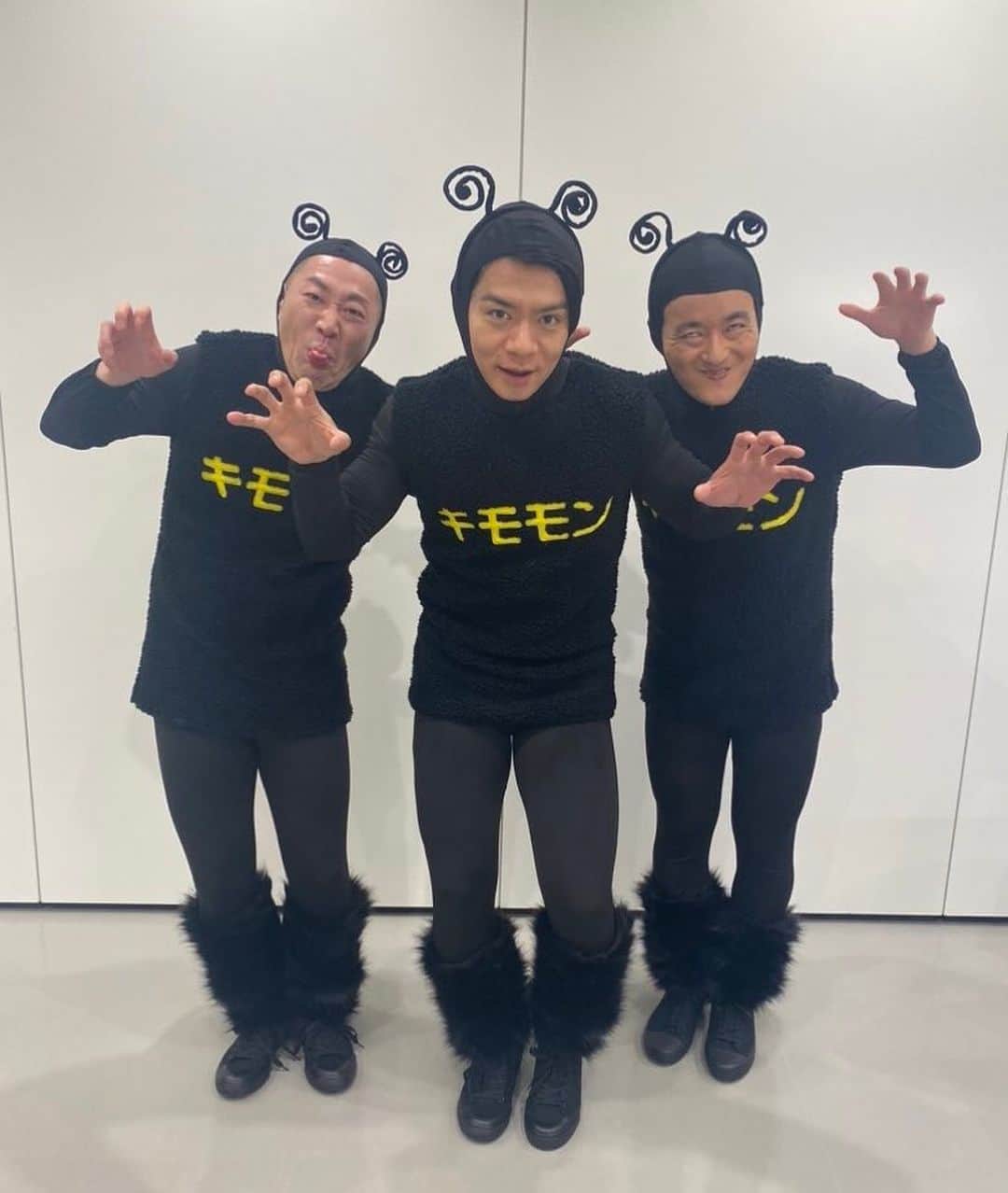 井元英志のインスタグラム：「キモモン知ってるかなぁ〜？🤔 乳輪インフィニティマジ無限に増殖するから捕まえる時気をつけてね！  はぁ？  #有吉の壁 #キモキモモンスター #キモモン」