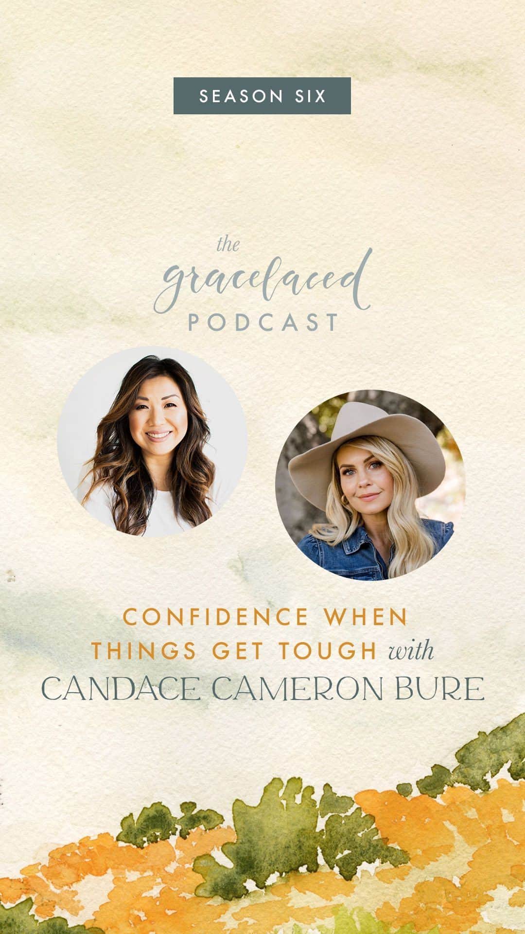 のインスタグラム：「CONFIDENCE When Things Get TOUGH | 🎙️ An encouraging episode with @candacecbure! ✨  If you’ve ever questioned God’s goodness, His provision or His power to deliver, this week’s conversation is for you. Listen in as @ruthchousimons + @evestipes chat with Candace Cameron Bure on what it means to know God as our Deliverer and how the Word assures us of His character.  🎧 Stream Pilgrim Stories, season 6 of #thegracelacedpodcast on your favorite platform or at gracelaced.com/podcast. Comment DELIVER, and we’ll send you a direct link to listen!  [We’re grateful to partner with @dwelldifferently to bring you this special season! Learn more about Dwell’s mission at dwelldifferently.com.]」