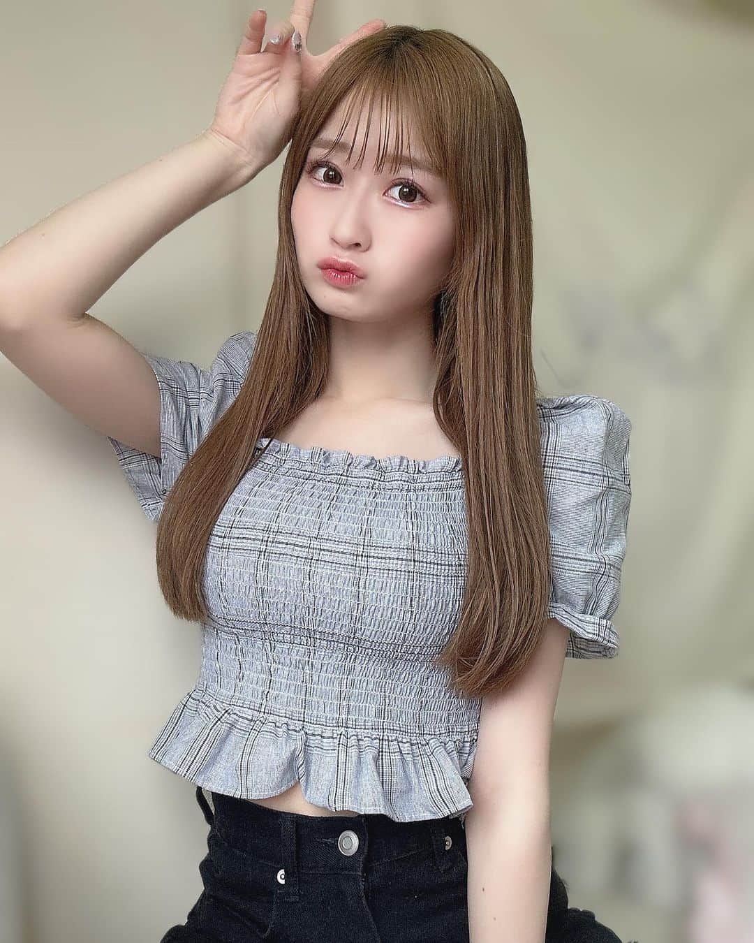 のインスタグラム：「💙」
