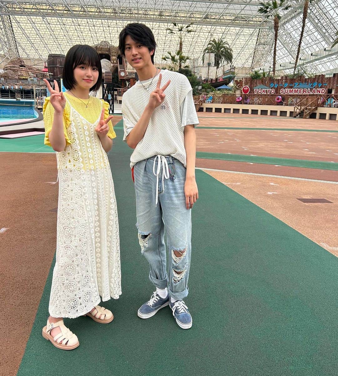 のインスタグラム：「ばらかもん第9話ご覧いただきありがとうございました！！  そして、このあと24:30〜 #みなと商事コインランドリー 2 第10話が放送されます！！ 桜子の彼氏、橘健太くんとして同じ事務所の阿久根温世くんが出演してくれます🧊 絶対みてね〜！！」