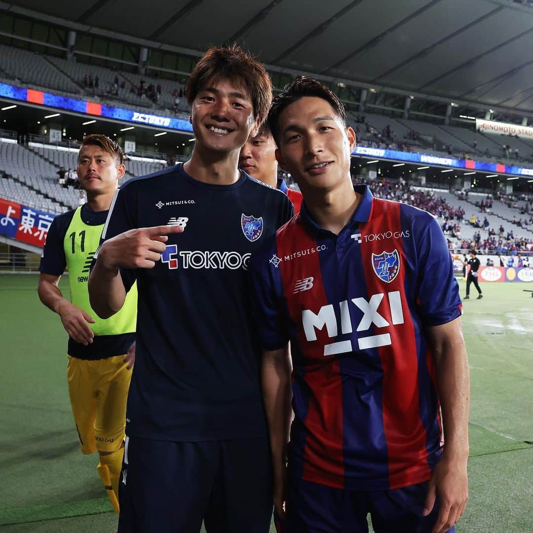 FC東京オフィシャルグッズさんのインスタグラム写真 - (FC東京オフィシャルグッズInstagram)「🔵🔴 𝙁𝙐𝙇𝙇 𝙏𝙄𝙈𝙀 #TokyoFukuoka  2023 JリーグYBCルヴァンカップ プライムステージ準々決勝第1戦 #FC東京 1-0 #アビスパ福岡  ホームで完封勝利!!✊✊✊🔵🔴 勝利のアドバンテージを持ってアウェイでの第2戦へ!!!!!!!!!!!✊✊✊🔵🔴  @fctokyoofficial  #ルヴァンカップ #FC東京 #fctokyo #tokyo」9月6日 22時55分 - fctokyoofficial