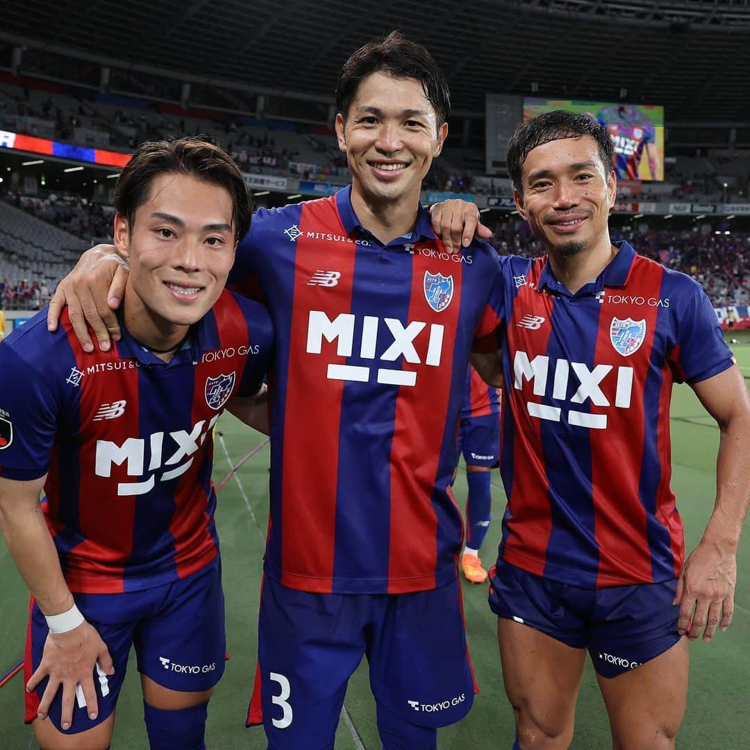 FC東京オフィシャルグッズさんのインスタグラム写真 - (FC東京オフィシャルグッズInstagram)「🔵🔴 𝙁𝙐𝙇𝙇 𝙏𝙄𝙈𝙀 #TokyoFukuoka  2023 JリーグYBCルヴァンカップ プライムステージ準々決勝第1戦 #FC東京 1-0 #アビスパ福岡  ホームで完封勝利!!✊✊✊🔵🔴 勝利のアドバンテージを持ってアウェイでの第2戦へ!!!!!!!!!!!✊✊✊🔵🔴  @fctokyoofficial  #ルヴァンカップ #FC東京 #fctokyo #tokyo」9月6日 22時55分 - fctokyoofficial