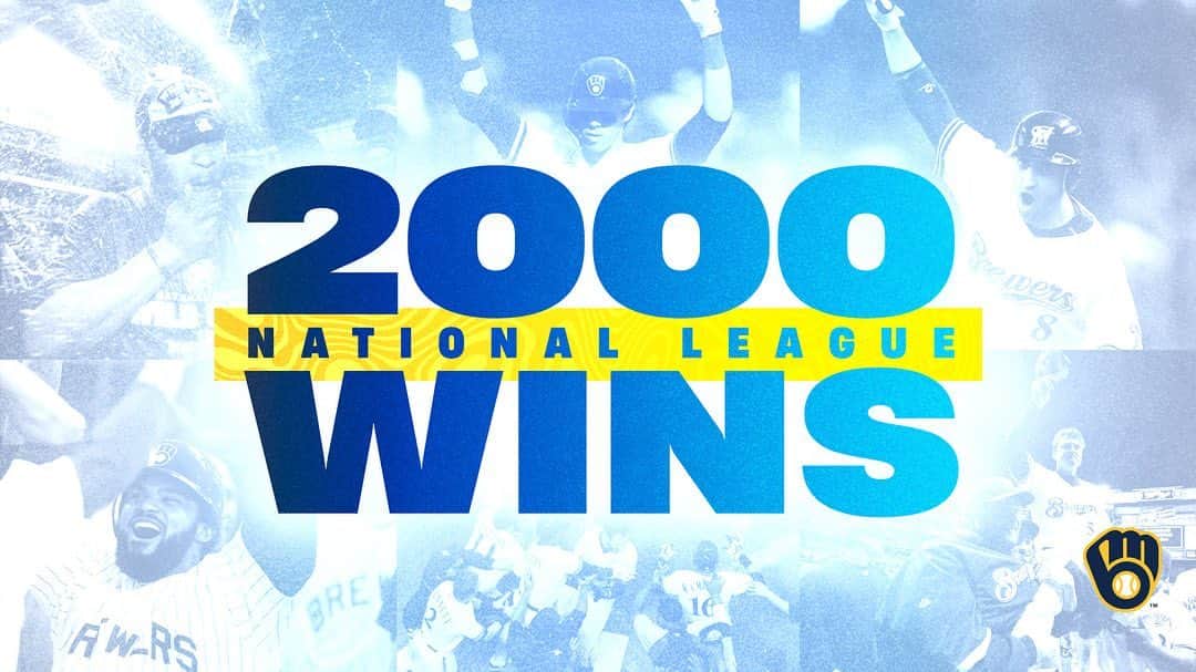 ミルウォーキー・ブルワーズさんのインスタグラム写真 - (ミルウォーキー・ブルワーズInstagram)「New franchise milestone 🚨   Last night, we secured our 2,000th win as members of the National League!   #ThisIsMyCrew」9月6日 23時37分 - brewers