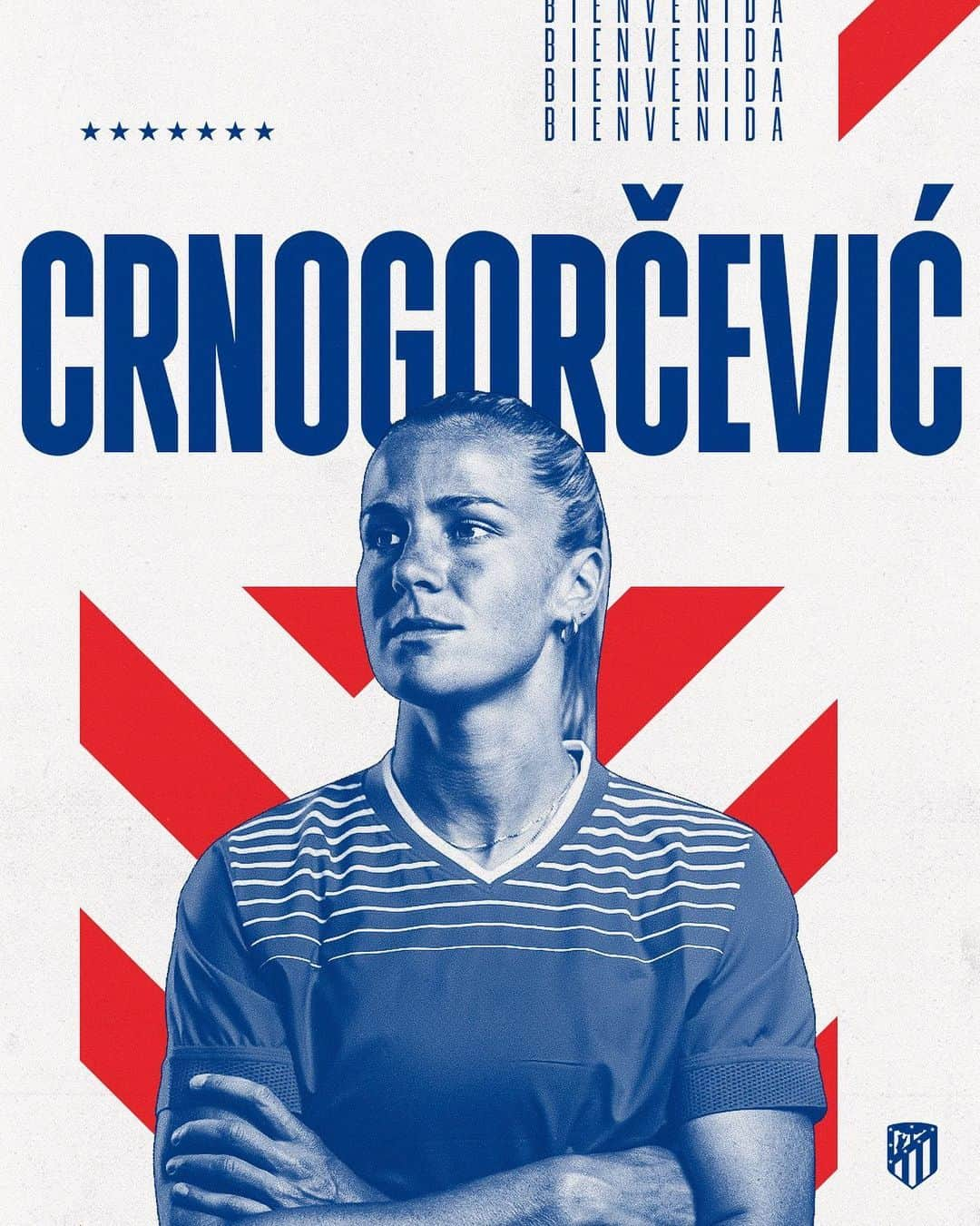 Ana Maria Crnogorcevicのインスタグラム：「¡Bienvenida, Crnogorčević! 🇨🇭」