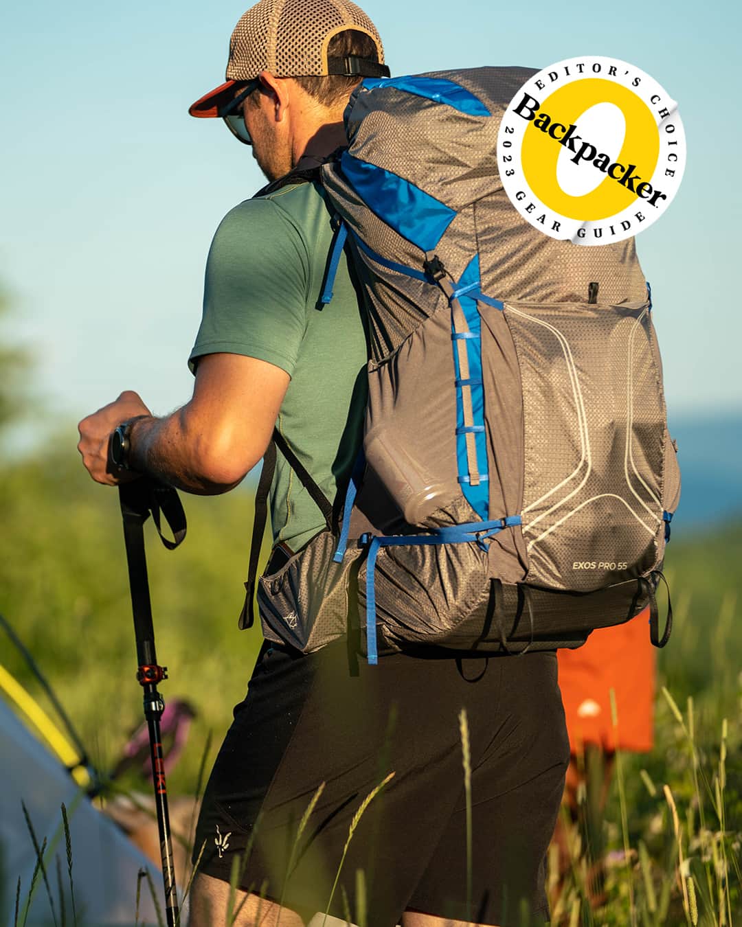 オスプレーのインスタグラム：「Osprey is proud to share that the Exos | Eja Pro 55L claimed Outside's Editors' Choice award for the "Best Backpacking Packs of 2023!"   "Looking at this pack’s plush hipbelt, tensioned trampoline backpanel, and plentiful pockets, you’d be forgiven for expecting it to weigh twice as much as it does. But that’s the magic of the new Exos/Eja Pro: it’s more comfortable and durable for its weight than any other pack we’ve tested in its category. In other words, it’s the Holy Grail of backpacking packs."  Experience the Exos | Eja Family yourself and shop now.」