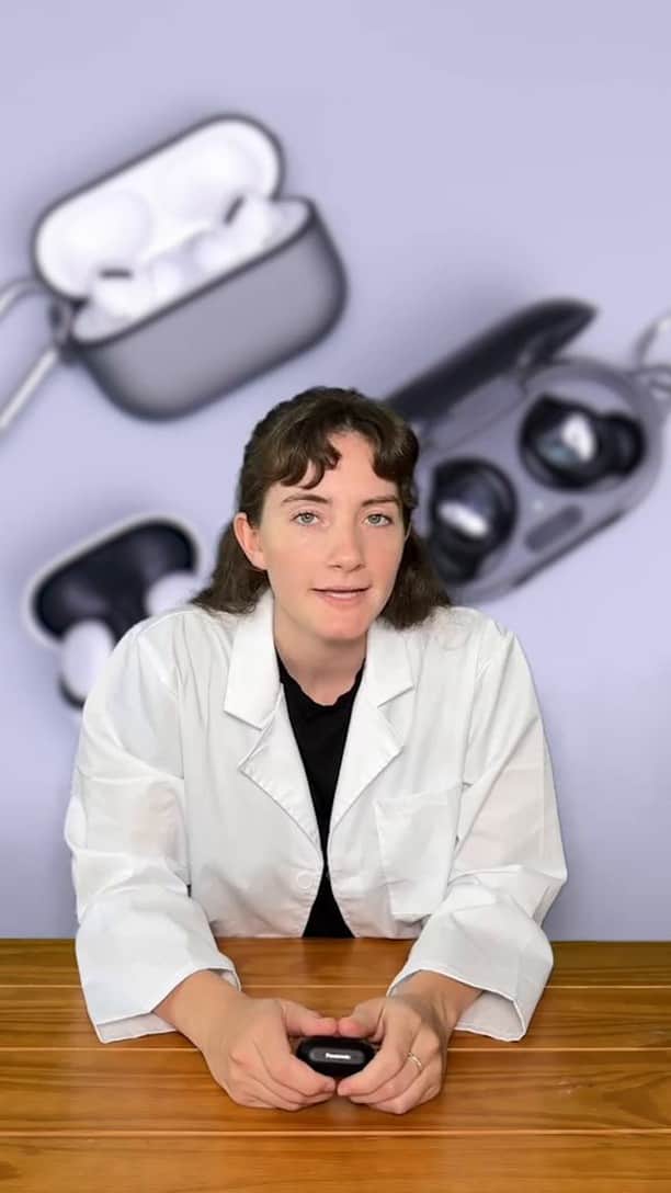 のインスタグラム：「Emma Geisler gives us the breakdown on how earbuds actually work 🎧🎵 TT/ @emmajanegeisler」
