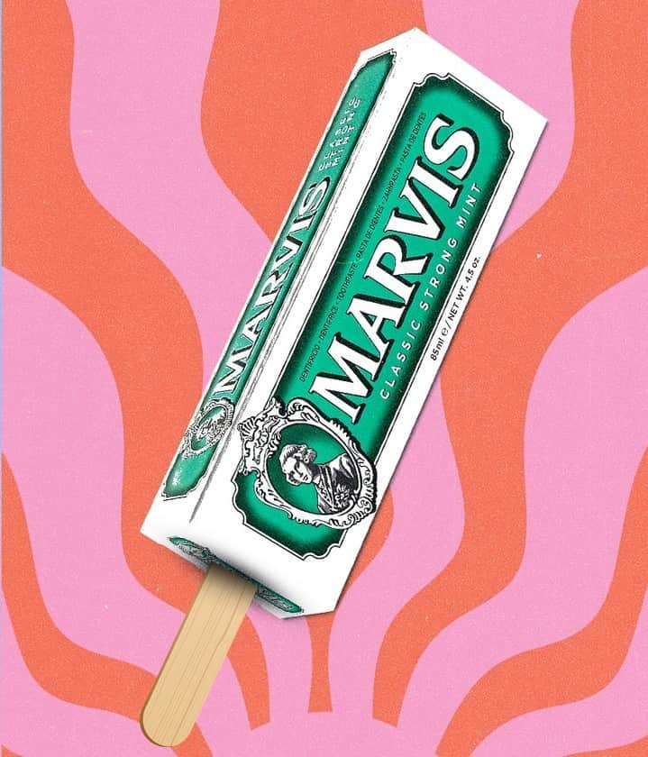 のインスタグラム：「Classic Strong Mint while the summer lasts ☀️」