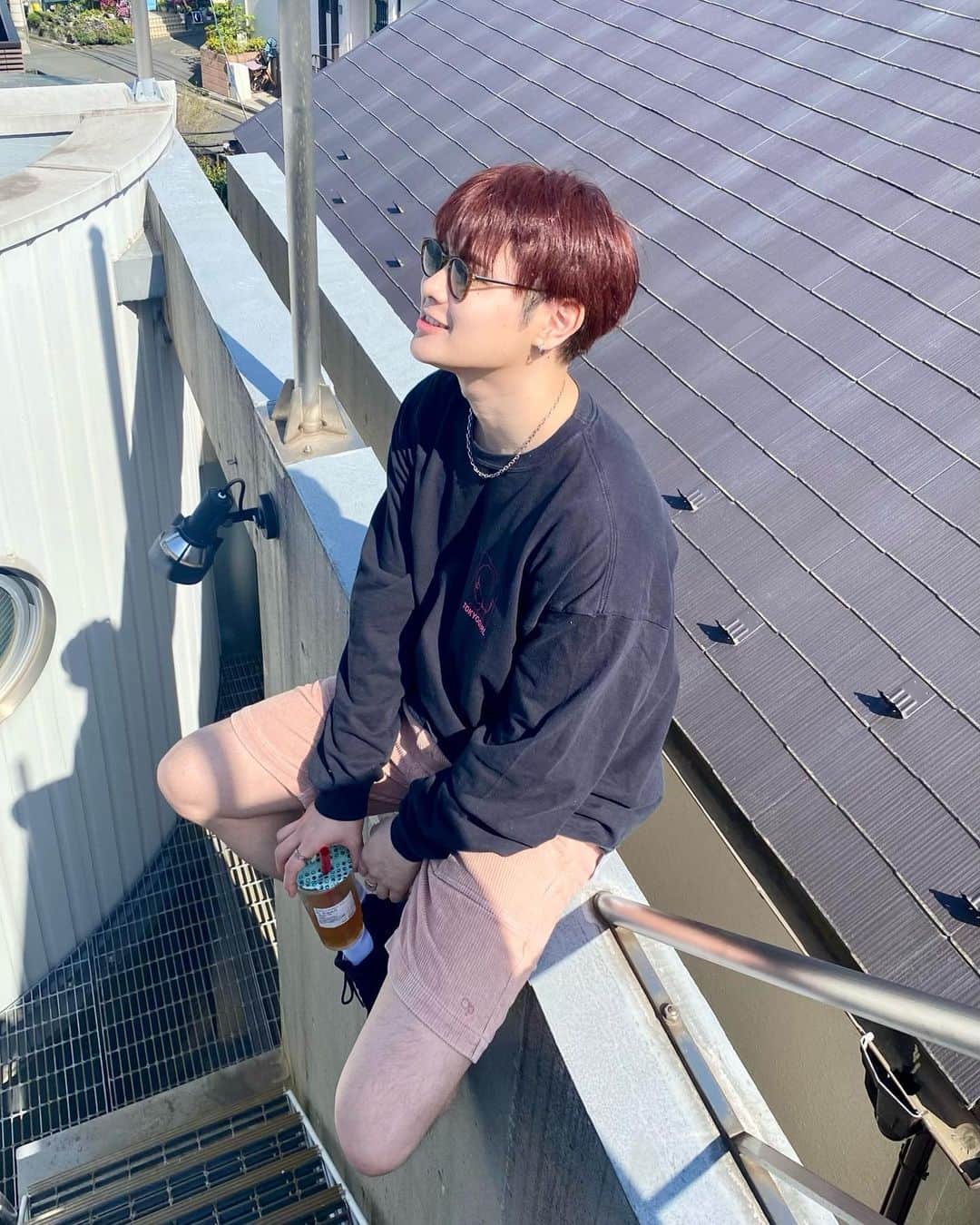 池添俊亮さんのインスタグラム写真 - (池添俊亮Instagram)「髪切ると伸ばしたくなって伸びたら切りたくなる。 そして暗くしたら明るくしたくなる。」9月7日 10時47分 - zoe_boy_0427