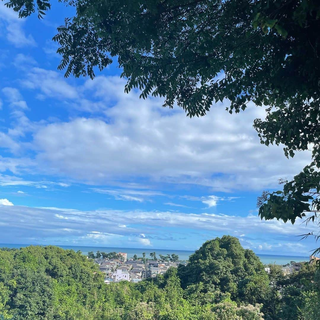 白木愛奈さんのインスタグラム写真 - (白木愛奈Instagram)「前回のてくてくみっけ旅は、 静岡市駿河区長田地区へ✨🍑  長田と言えば桃が有名ですが、この時期は梨もおいしいです🍐 暑い中歩いていたので、#杉山農園 さんで、豊水も長十郎も、フローズンドリンクも夢中で食べました😋  そのあとは歩いてすぐ近くの、 #芝原商店 へ！ なんとお弁当が280円！？お惣菜も激安で、お客さんがひっきりなしに訪れていました☺️  てくてく歩いて #増田種苗店 へ🚶‍♀️ お花屋さんだと思っていたので、店内ににんにくやジャガイモが置いてあるのはびっくりしましたが、1から自分で育てるのもとても楽しそうですね✨  しおかぜクラブの千葉さんが教えてくれた絶景を楽しんだあとは…  #静岡トランポリンクラブ へ！！ はじめてのトランポリンに挑戦させてもらいました😳 自分としては高く飛んでいるように思ったんですが、出来上がった映像を見て、、30センチくらいしか飛んでない🤣 難しさを再認識しましたし、レベルの高い子供たちに圧倒されました！  日本代表の海野大透さんにもお話が聞けました！🎌  暑さも忘れる、楽しい旅でした〜😊  #長田 #用宗 #長田の梨 #用宗観光 #てくてくみっけ旅 #静岡観光 #絶景」9月7日 11時04分 - shiraki_mana