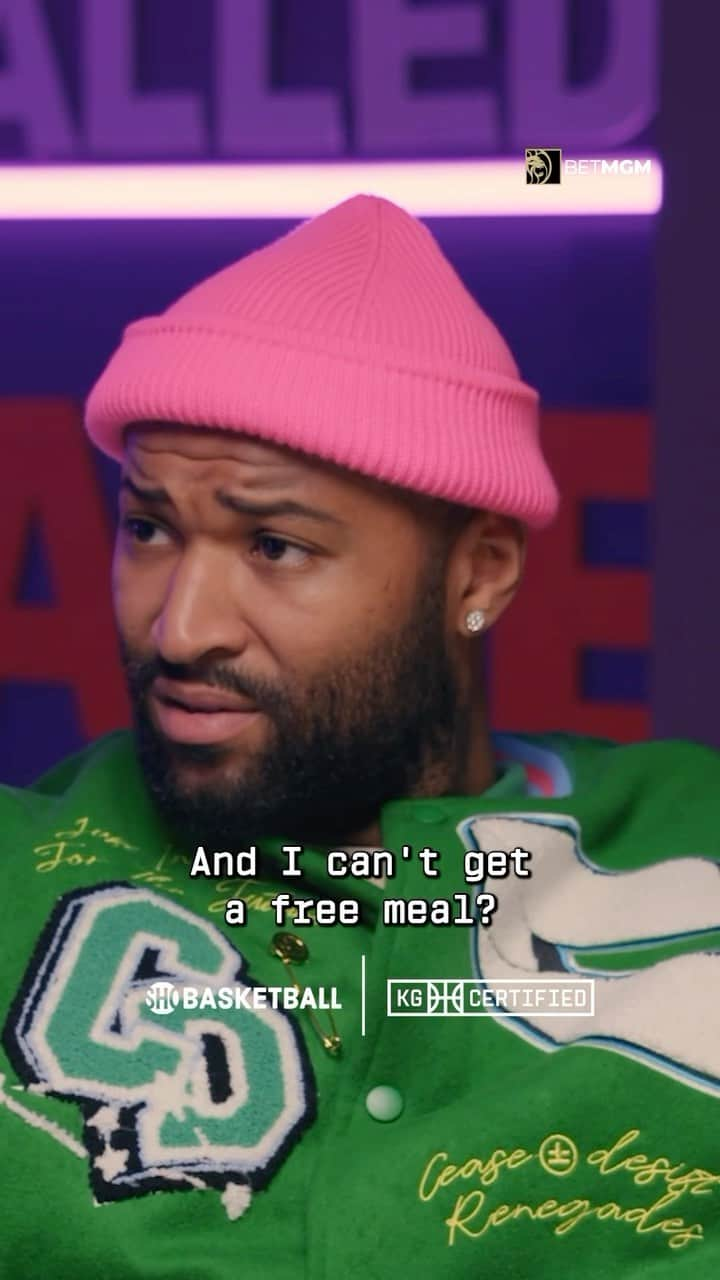 デマーカス・カズンズのインスタグラム：「“The NCAA can kiss my ass.”  @boogiecousins gives his perspective of what he likes and doesn’t like about NIL.  Watch all episodes of KG Certified on the @shobasketball YouTube.」