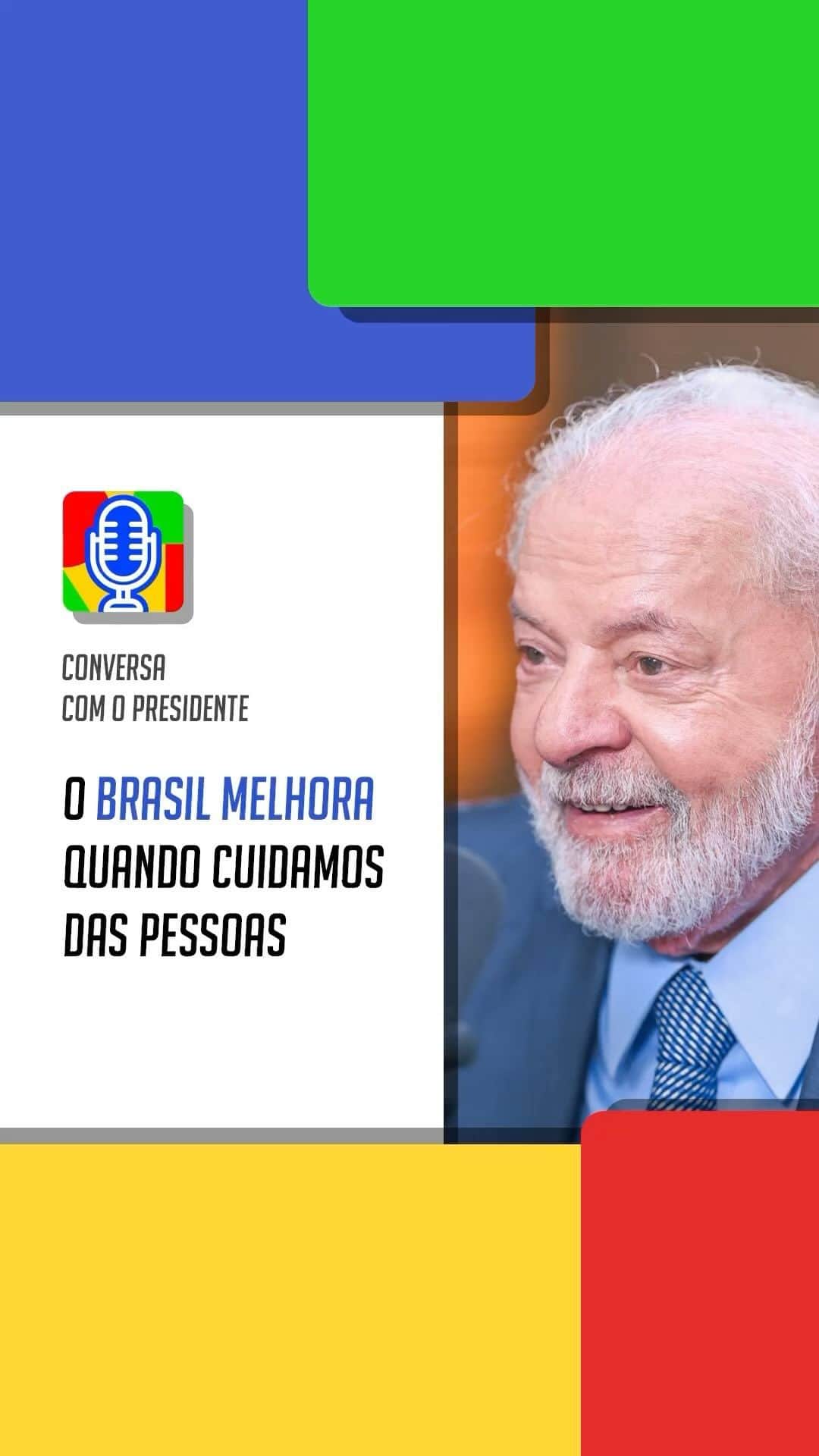 ジルマ・ルセフのインスタグラム：「O Brasil que melhora é o Brasil que cuida de todas as pessoas.  Um país que se desenvolve com garantia de oportunidades para todos.  🎥 Audiovisual/ PR」