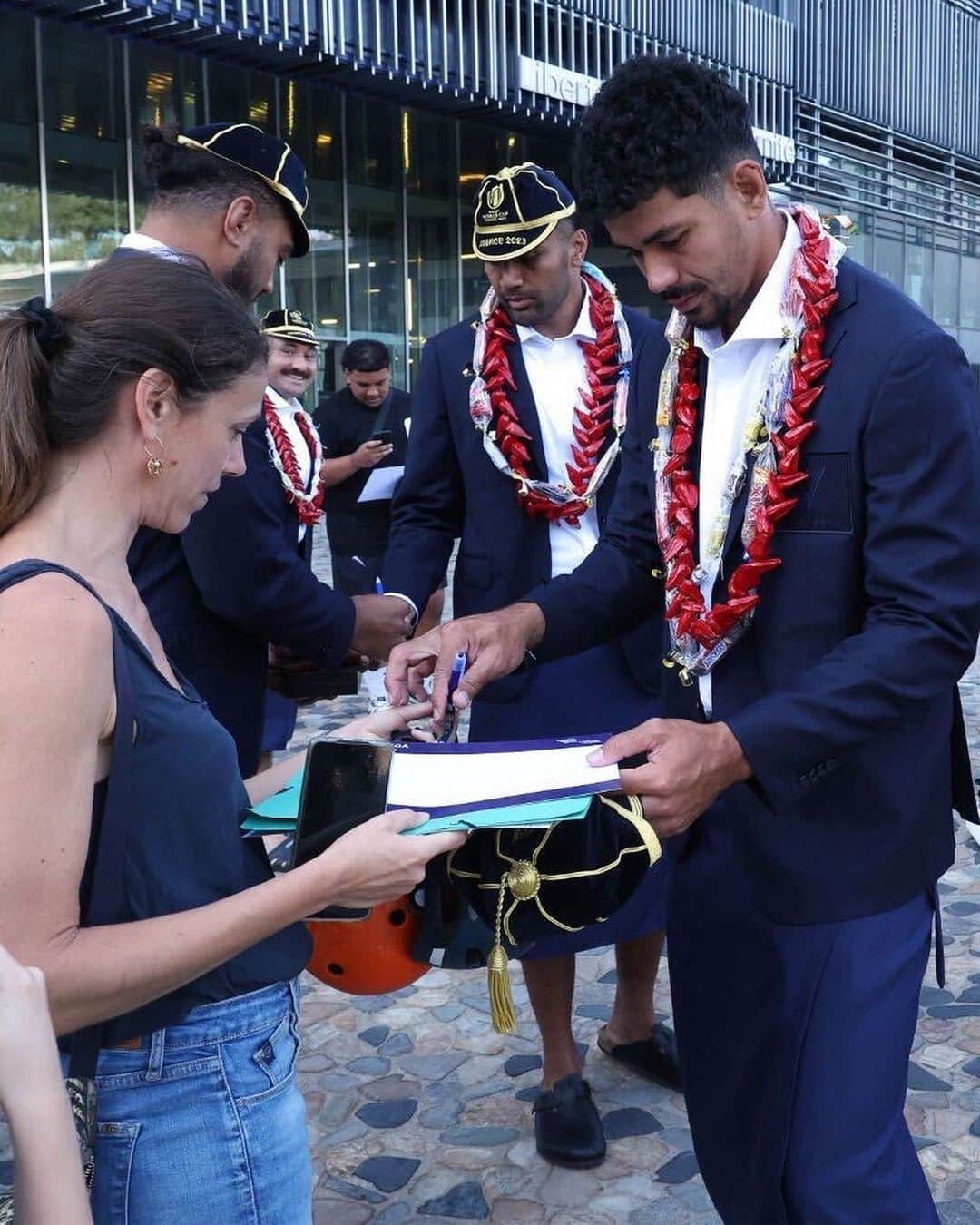 ラグビーリーグ・ワールドカップさんのインスタグラム写真 - (ラグビーリーグ・ワールドカップInstagram)「Samoa have arrived 👋  #RWC2023 | @manu.samoa」9月7日 4時28分 - rugbyworldcup
