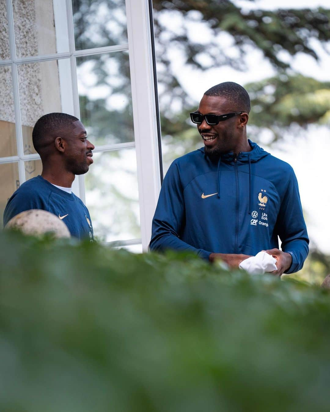 ウスマン・デンベレのインスタグラム：「On se voit demain au Parc ! 🙌🏿🇫🇷」